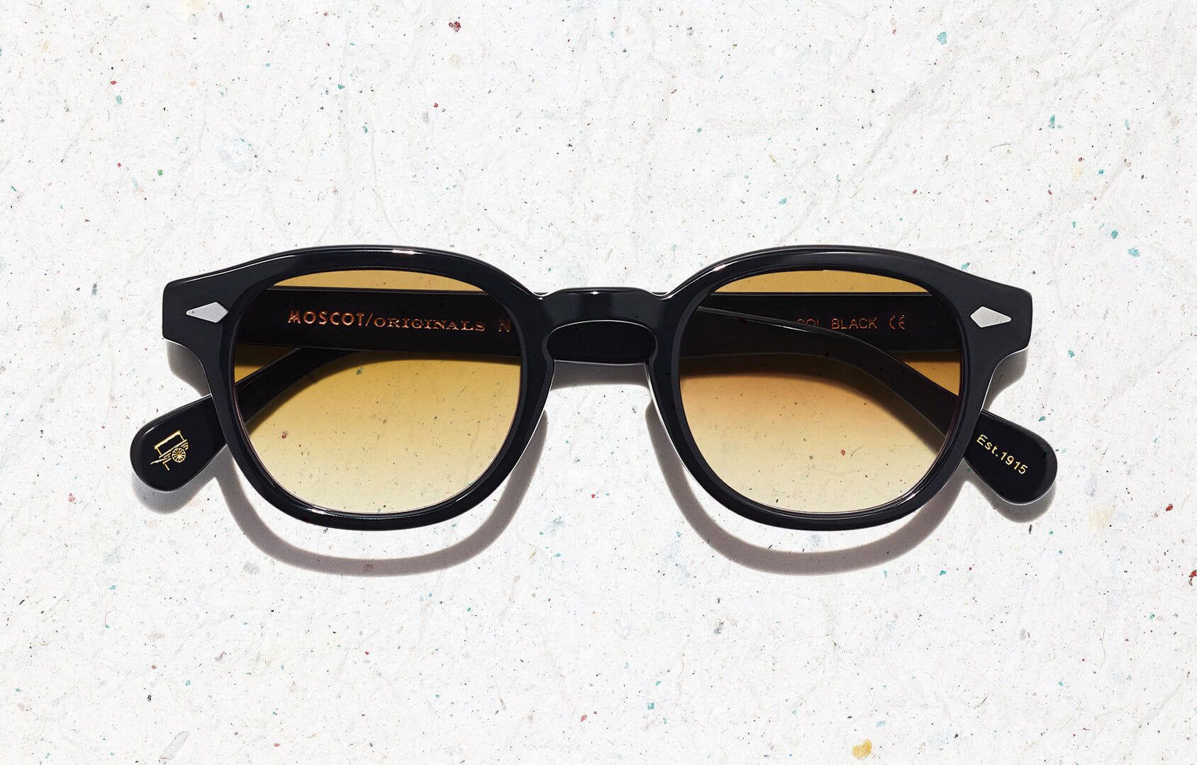 Charles Melton wears The LEMTOSH in Black with Custom Made Tints