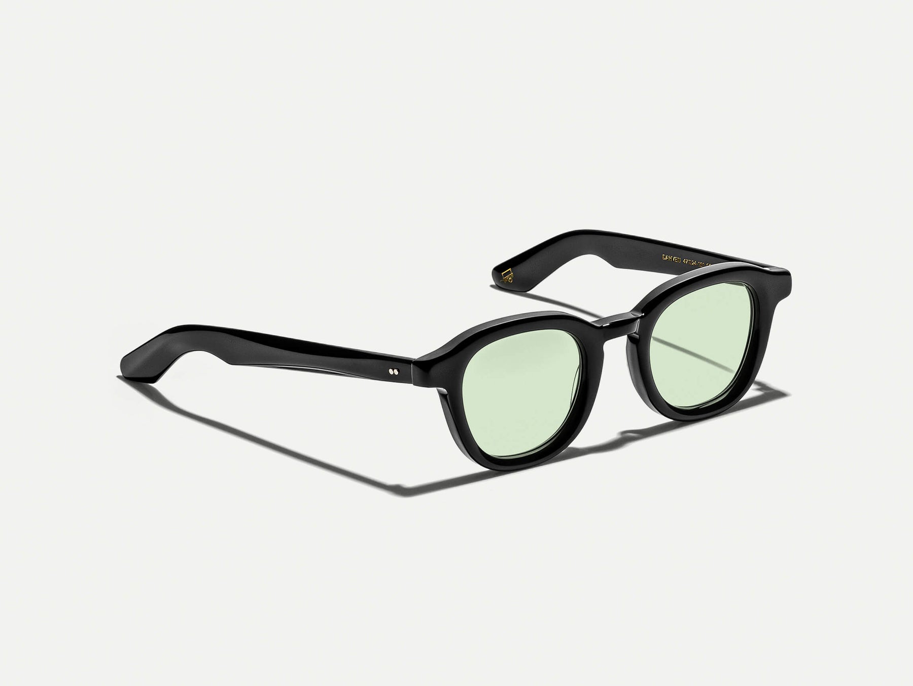 The DAHVEN Black with Limelight Tinted Lenses The DAHVEN Black with Limelight Tinted Lenses