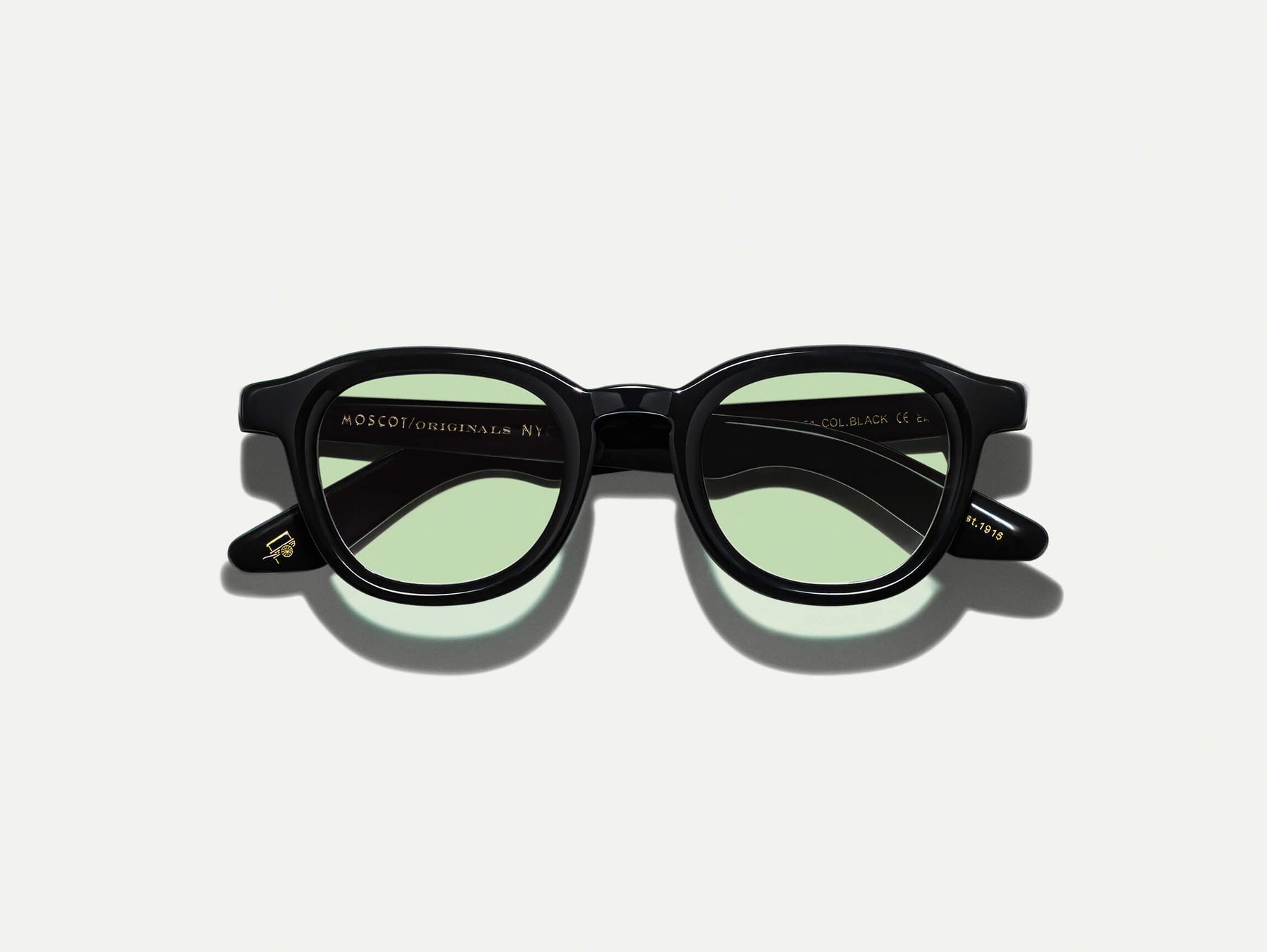 The DAHVEN Black with Limelight Tinted Lenses The DAHVEN Black with Limelight Tinted Lenses