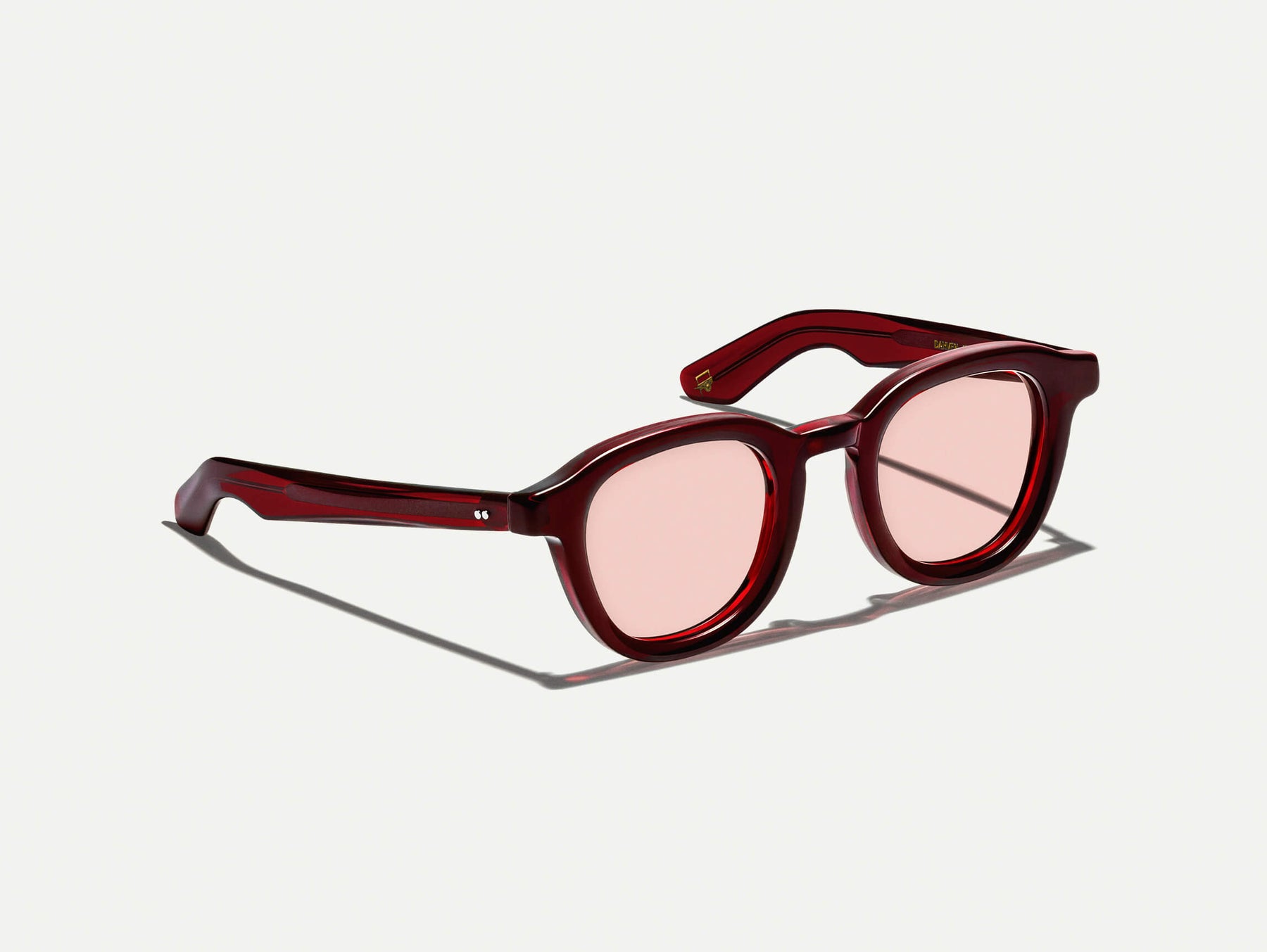 The DAHVEN in Burgundy with New York Rose Tinted Lenses The DAHVEN in Burgundy with New York Rose Tinted Lenses