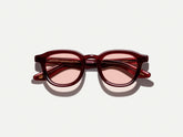 #color_burgundy | The DAHVEN in Burgundy with New York Rose Tinted Lenses
