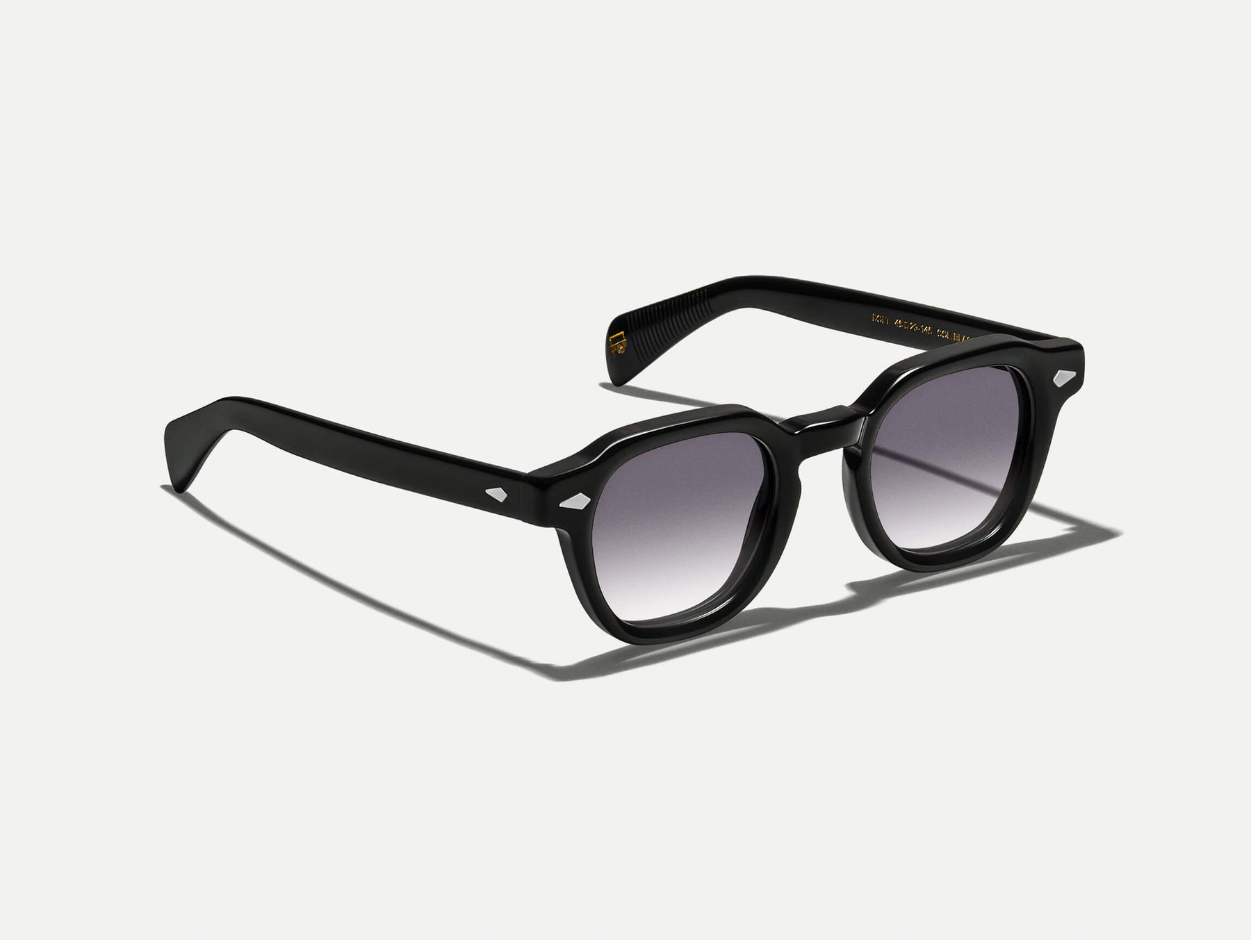 The DOLT in Black with American Grey Fade Tinted Lenses The DOLT in Black with American Grey Fade Tinted Lenses