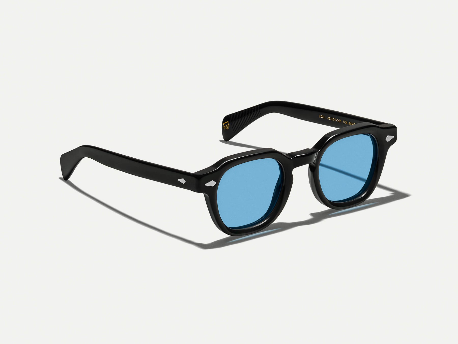 The DOLT in Black with Celebrity Blue Tinted Lenses The DOLT in Black with Celebrity Blue Tinted Lenses