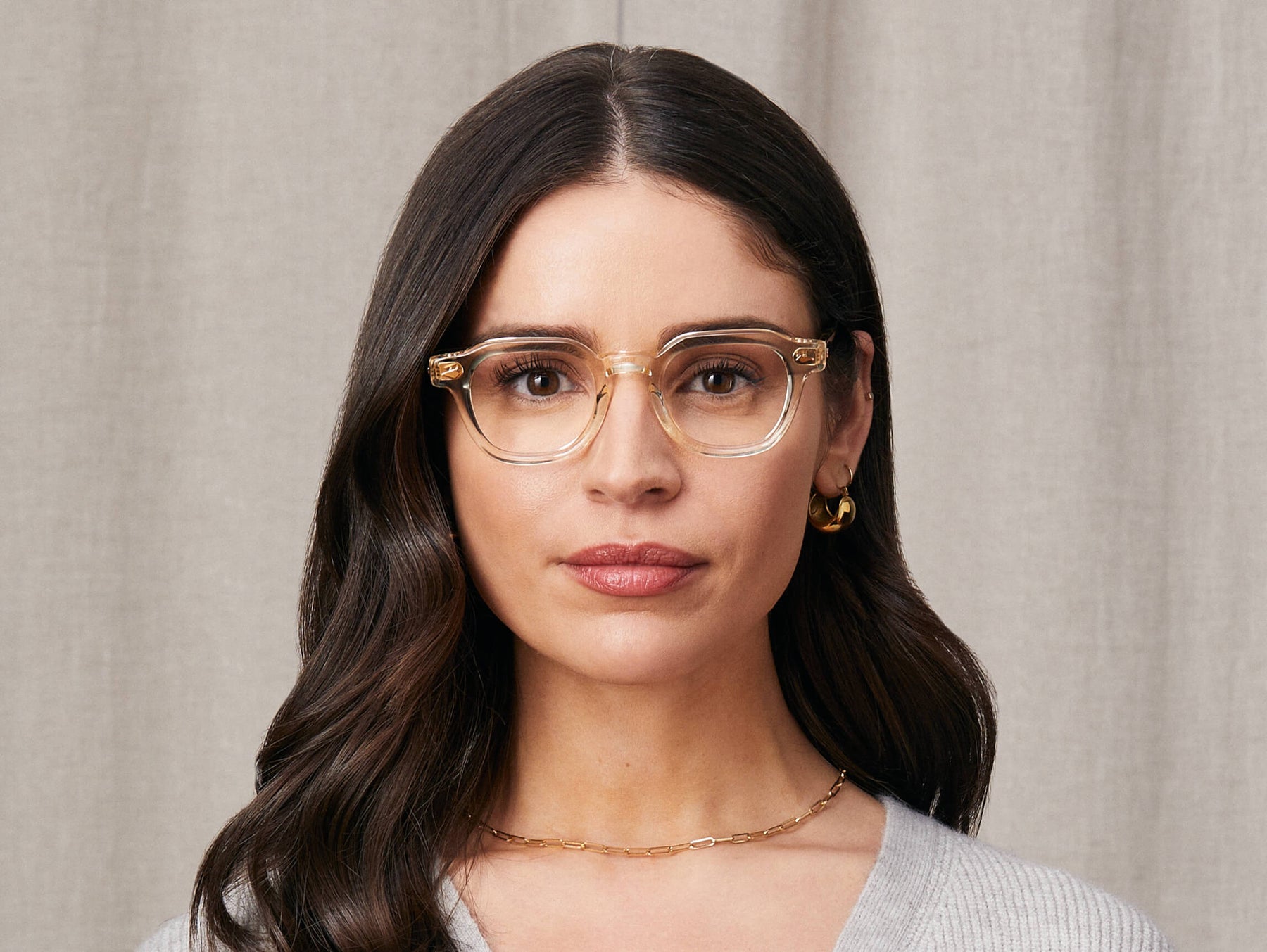 Model is wearing The DOLT in size 46 in Flesh/Tortoise Model is wearing The DOLT in size 46 in Flesh/Tortoise