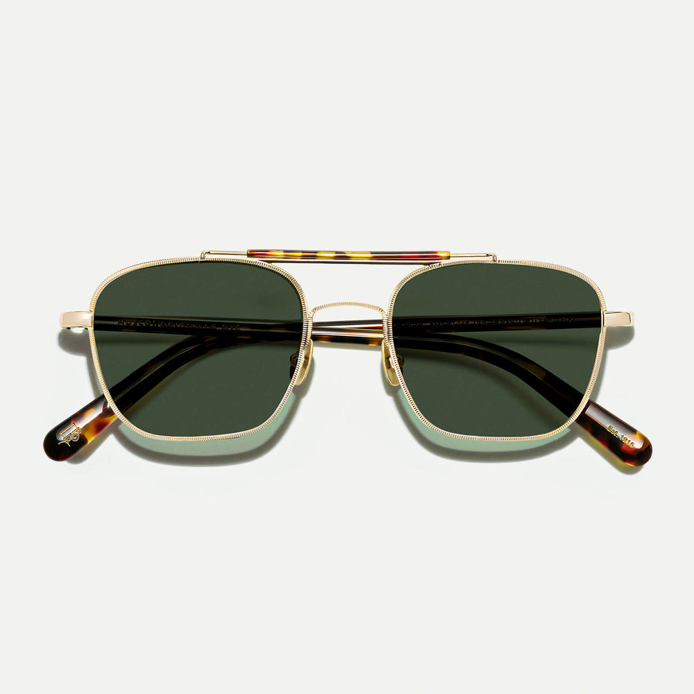 #color_gold/tortoise | The GAFILTA SUN in Gold/Tortoise with G-15 Glass Lenses
