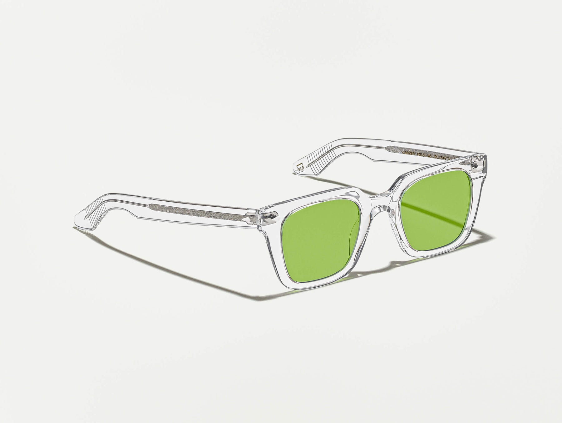 The GROBER Crystal with Garnet Green Tinted Lenses The GROBER Crystal with Garnet Green Tinted Lenses