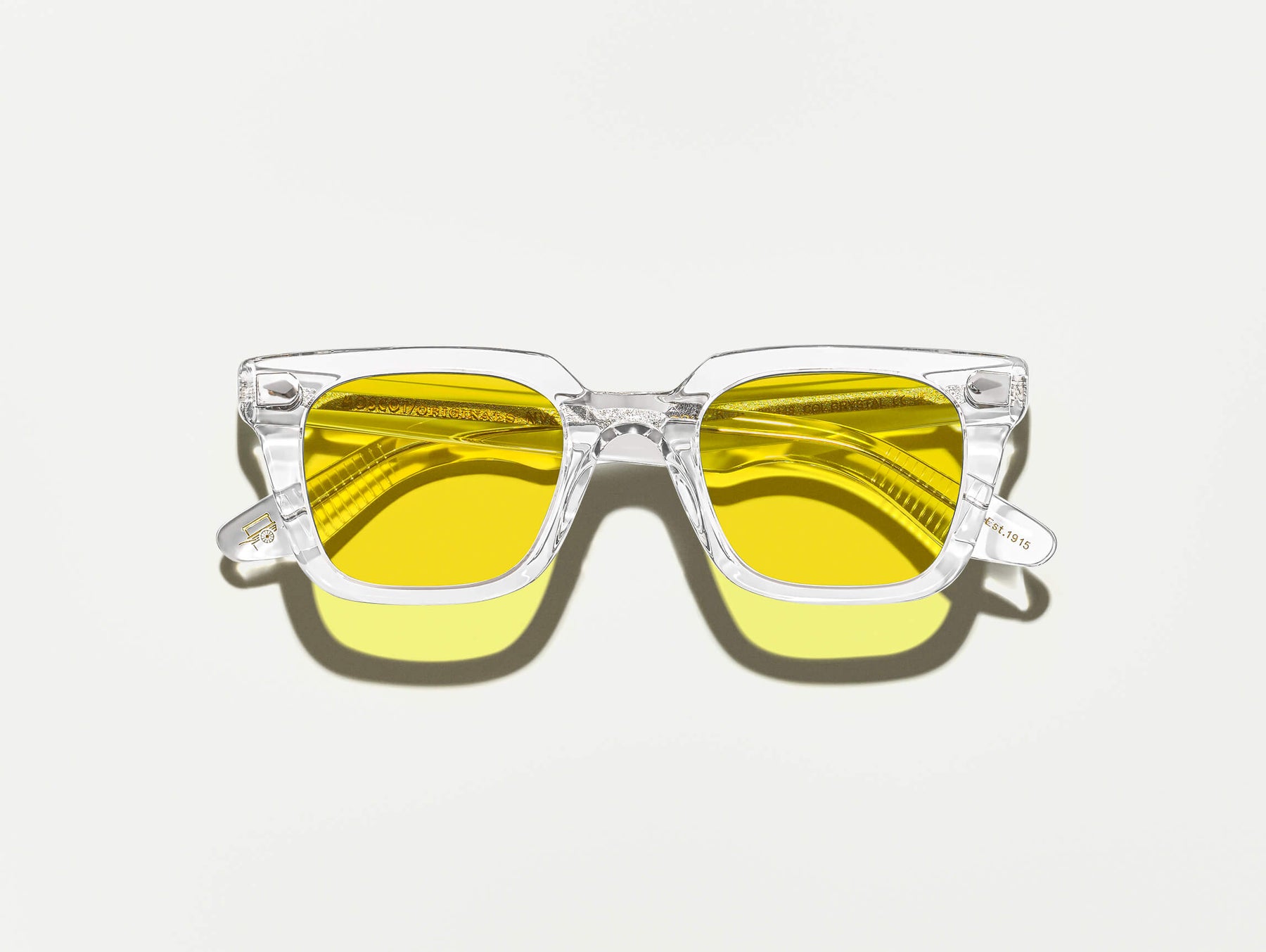 The GROBER Crystal with Mellow Yellow Tinted Lenses The GROBER Crystal with Mellow Yellow Tinted Lenses