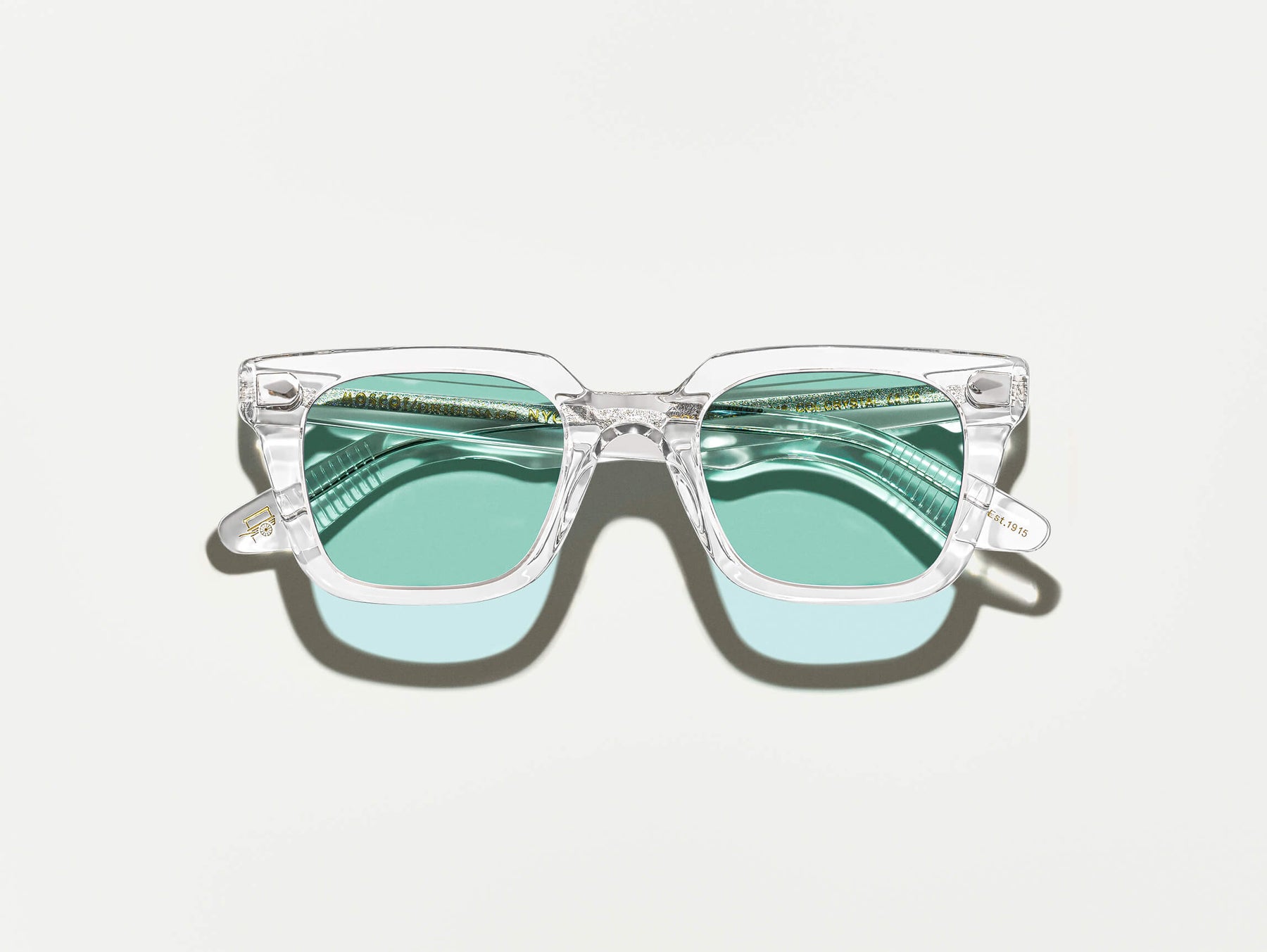 The GROBER Crystal with Turquoise Tinted Lenses The GROBER Crystal with Turquoise Tinted Lenses