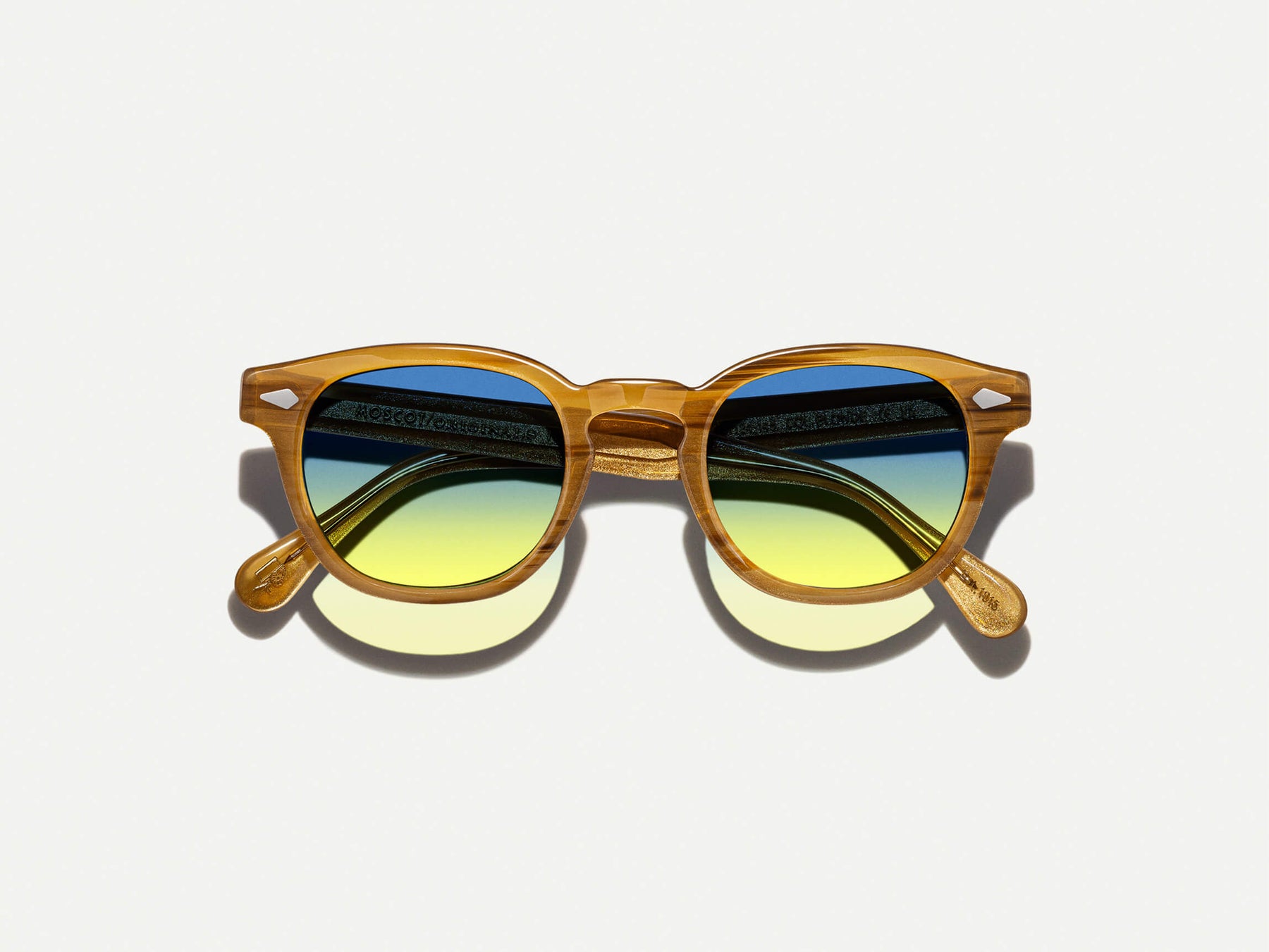 The LEMTOSH Blonde with Aqua Sunrise Tinted Lenses The LEMTOSH Blonde with Aqua Sunrise Tinted Lenses