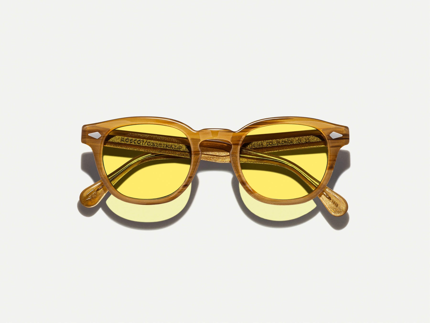 The LEMTOSH Blonde with Mellow Yellow Tinted Lenses The LEMTOSH Blonde with Mellow Yellow Tinted Lenses