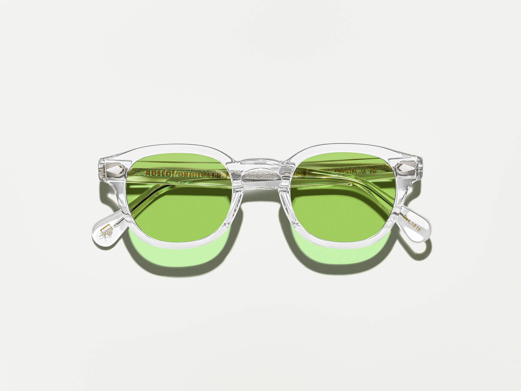The LEMTOSH Crystal with Garnet Green Tinted Lenses The LEMTOSH Crystal with Garnet Green Tinted Lenses