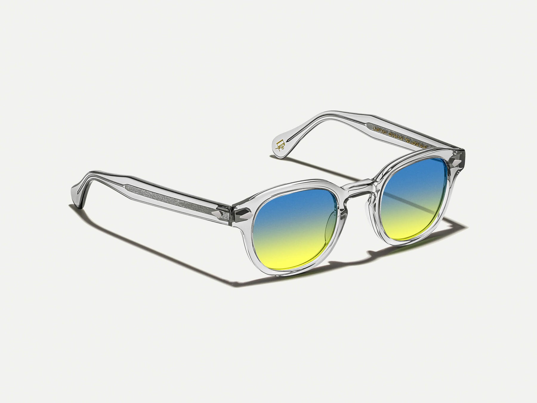 The LEMTOSH Light Grey with Aqua Sunrise Tinted Lenses The LEMTOSH Light Grey with Aqua Sunrise Tinted Lenses