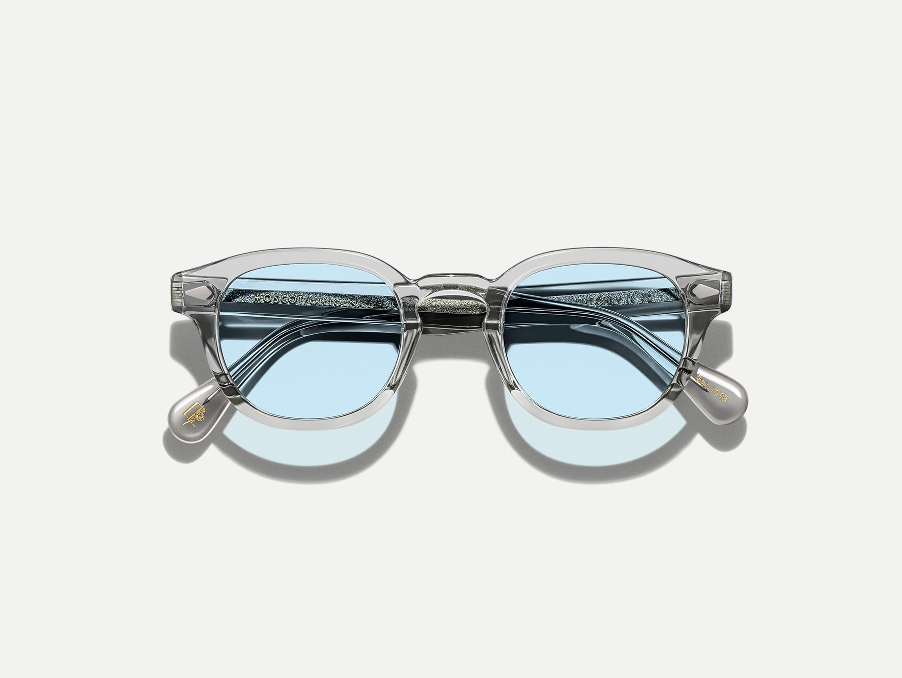 The LEMTOSH Light Grey with Bel Air Blue Tinted Lenses The LEMTOSH Light Grey with Bel Air Blue Tinted Lenses