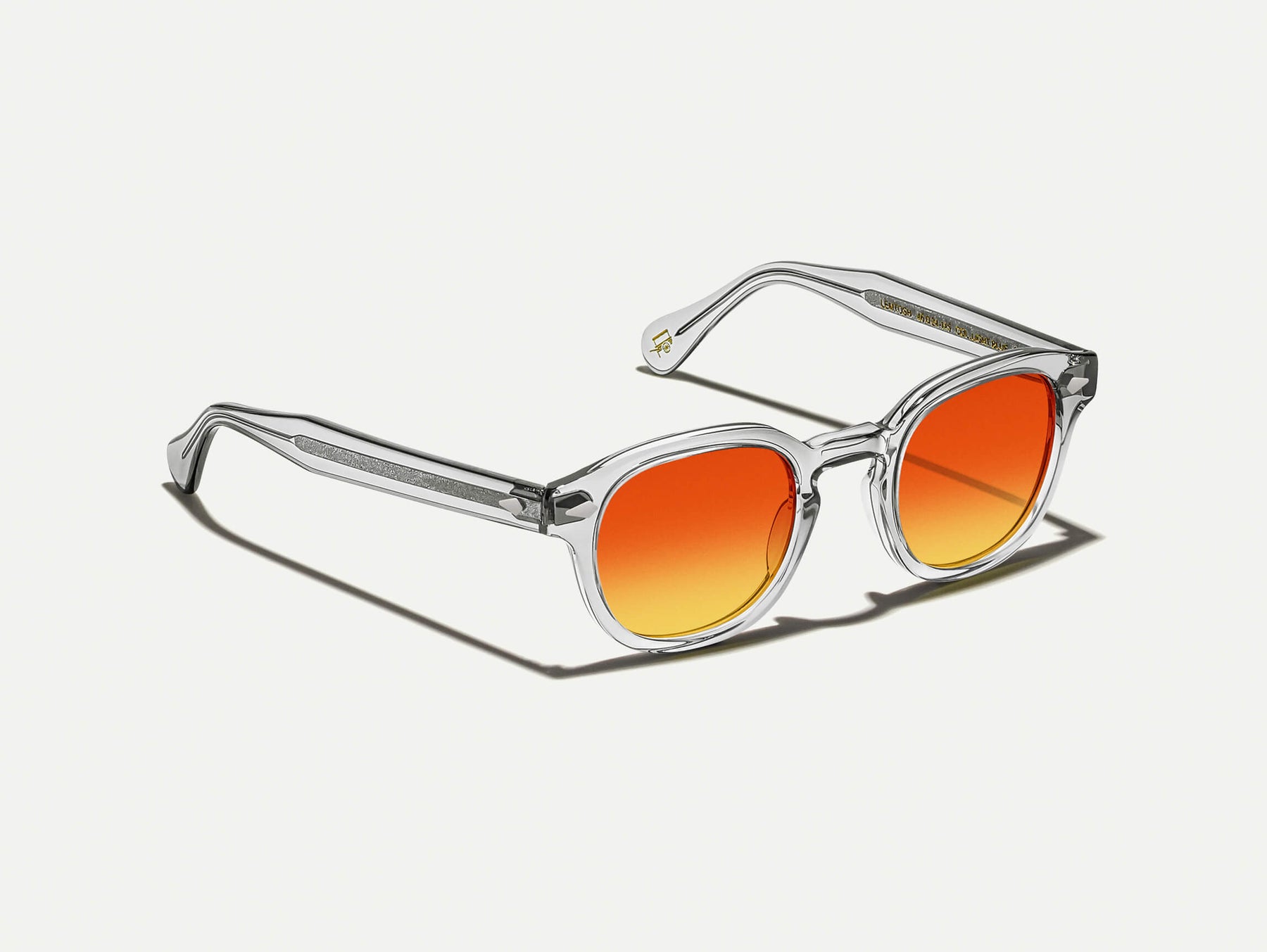 The LEMTOSH Light Grey with Candy Corn Tinted Lenses The LEMTOSH Light Grey with Candy Corn Tinted Lenses