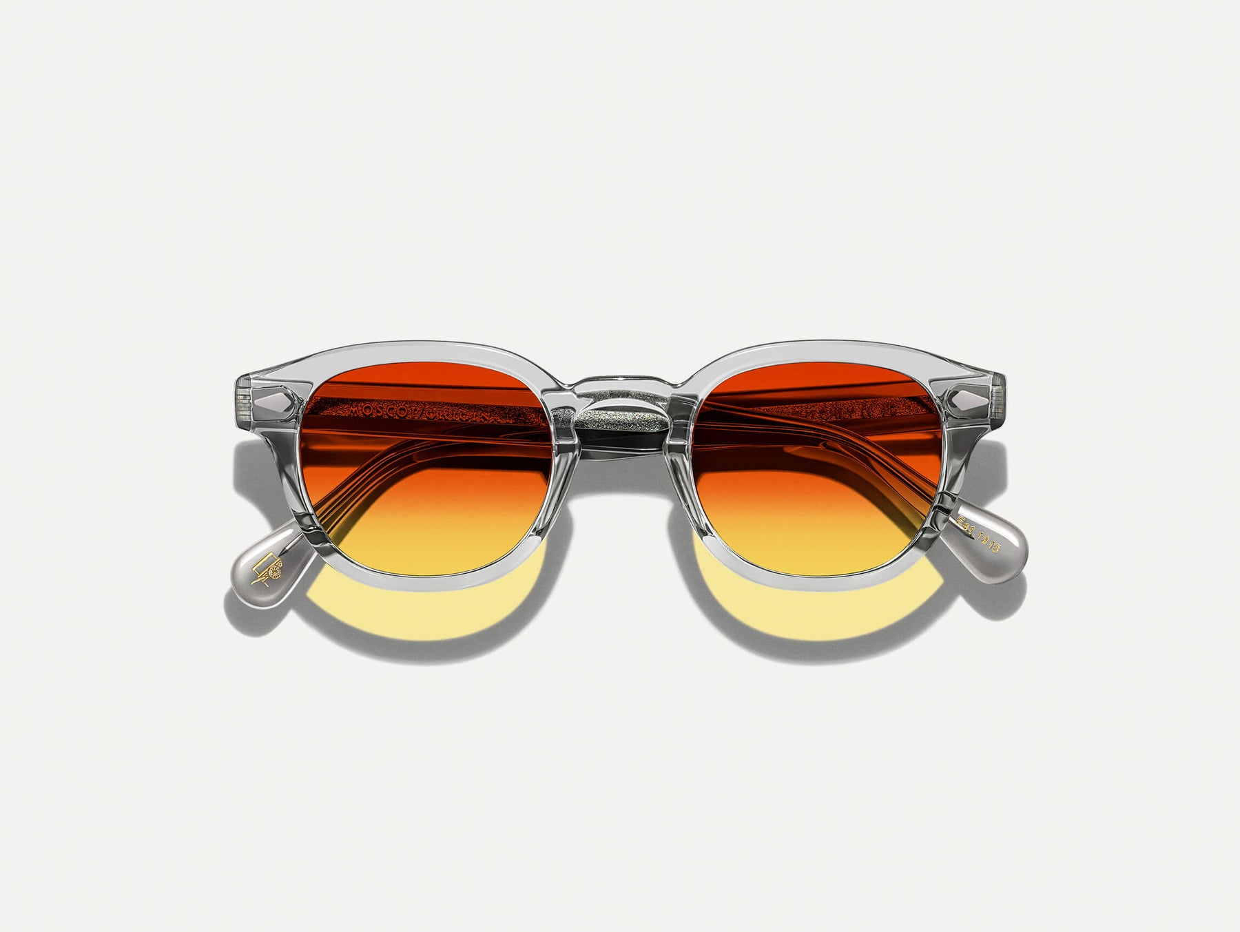 The LEMTOSH Light Grey with Candy Corn Tinted Lenses The LEMTOSH Light Grey with Candy Corn Tinted Lenses
