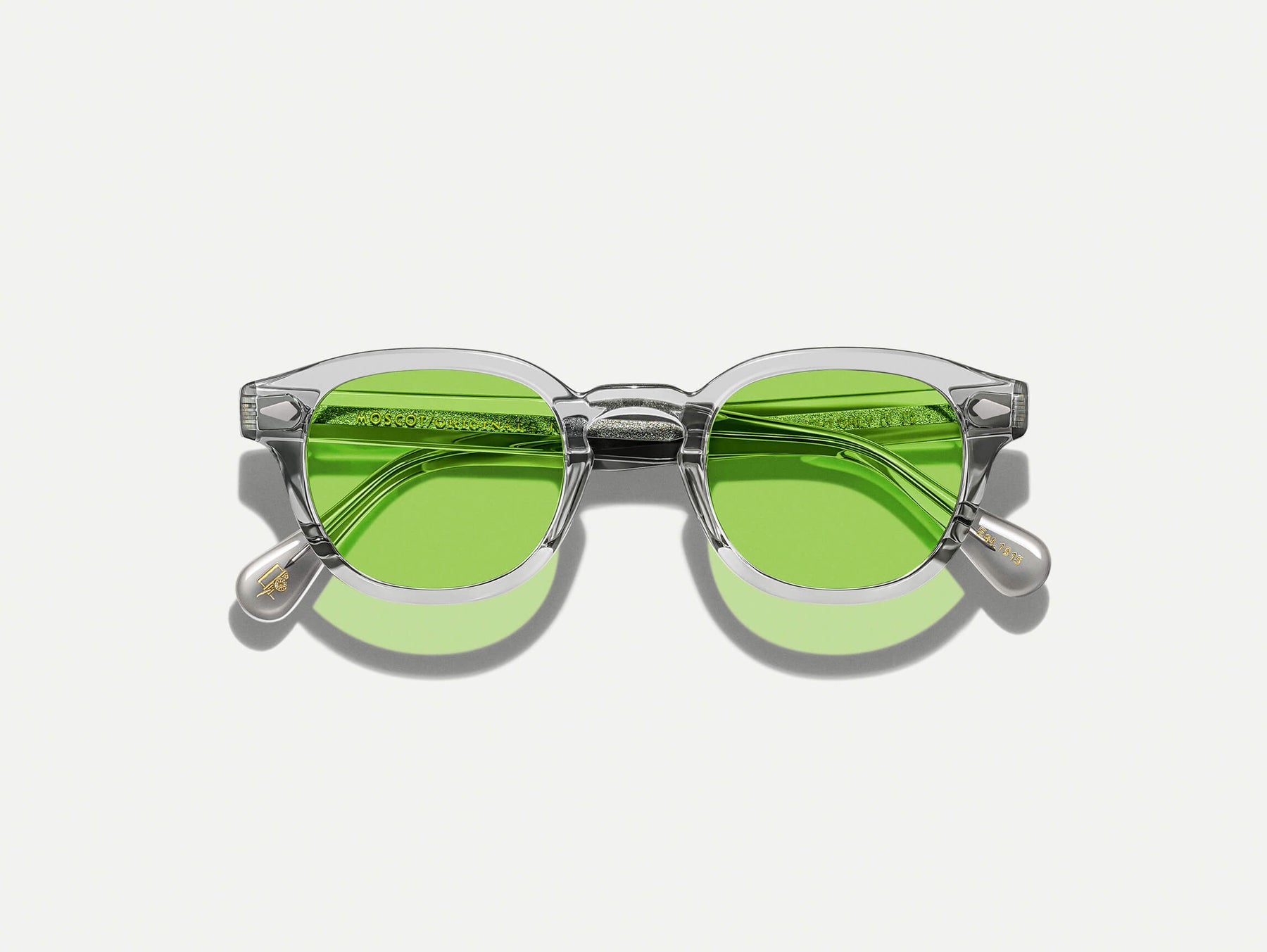 The LEMTOSH Light Grey with Garnet Green Tinted Lenses The LEMTOSH Light Grey with Garnet Green Tinted Lenses