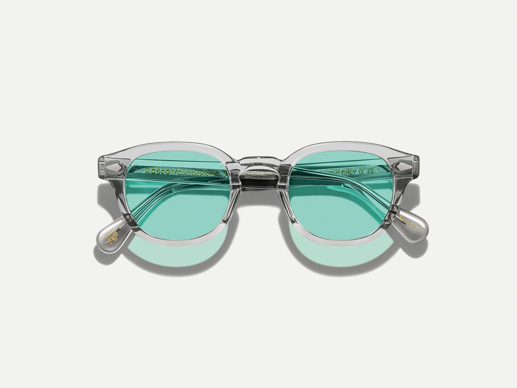 The LEMTOSH Light Grey with Turquoise Tinted Lenses The LEMTOSH Light Grey with Turquoise Tinted Lenses