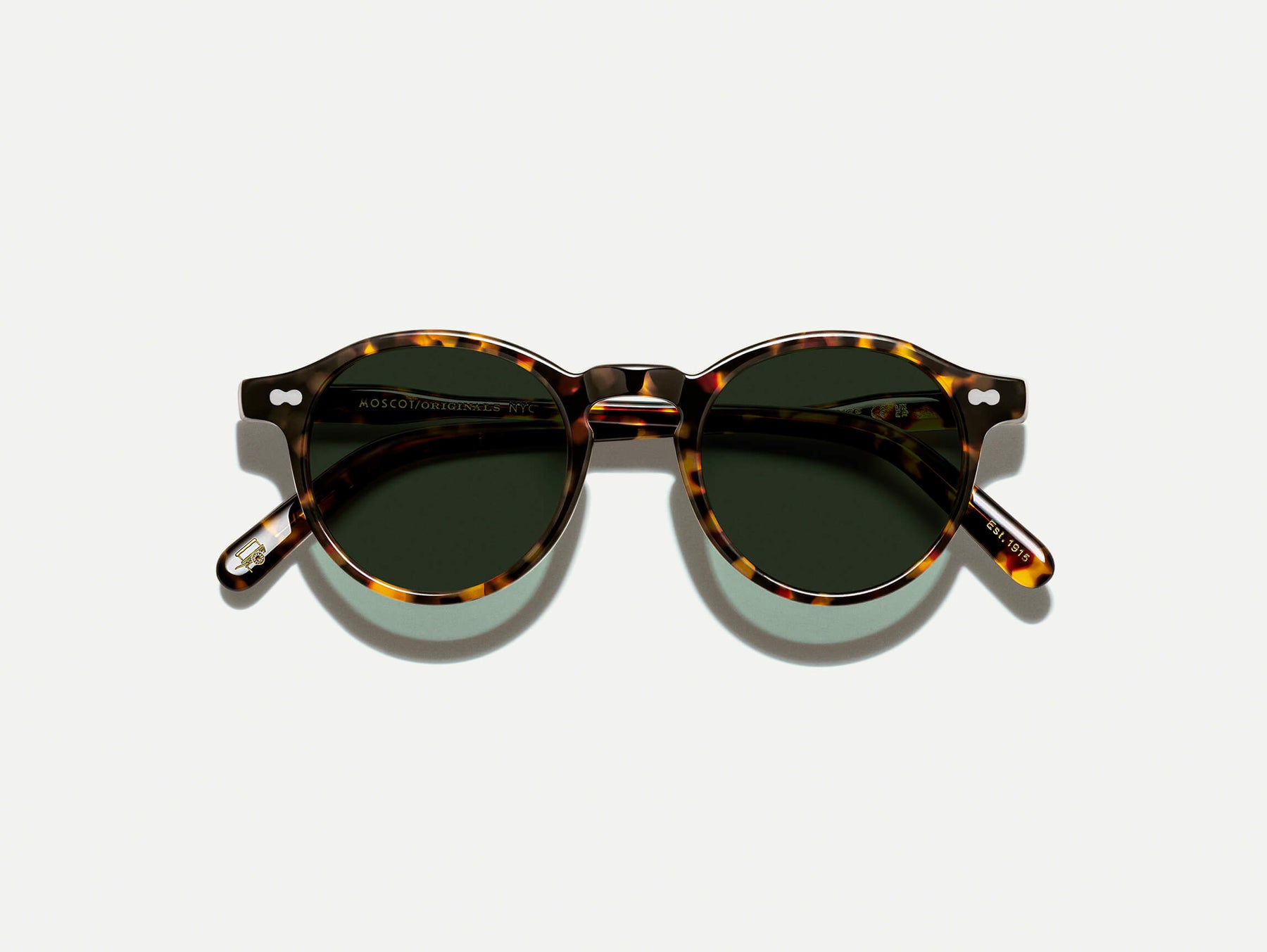 The MILTZEN in Tortoise with G-15 Glass Lenses The MILTZEN in Tortoise with G-15 Glass Lenses