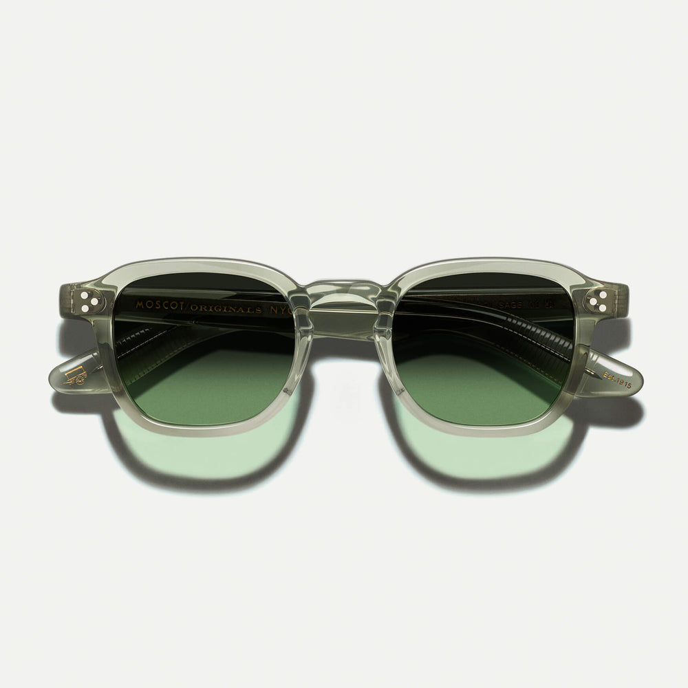 #color_sage | The MOMZA SUN in Sage with Forest Wood Tinted Lenses