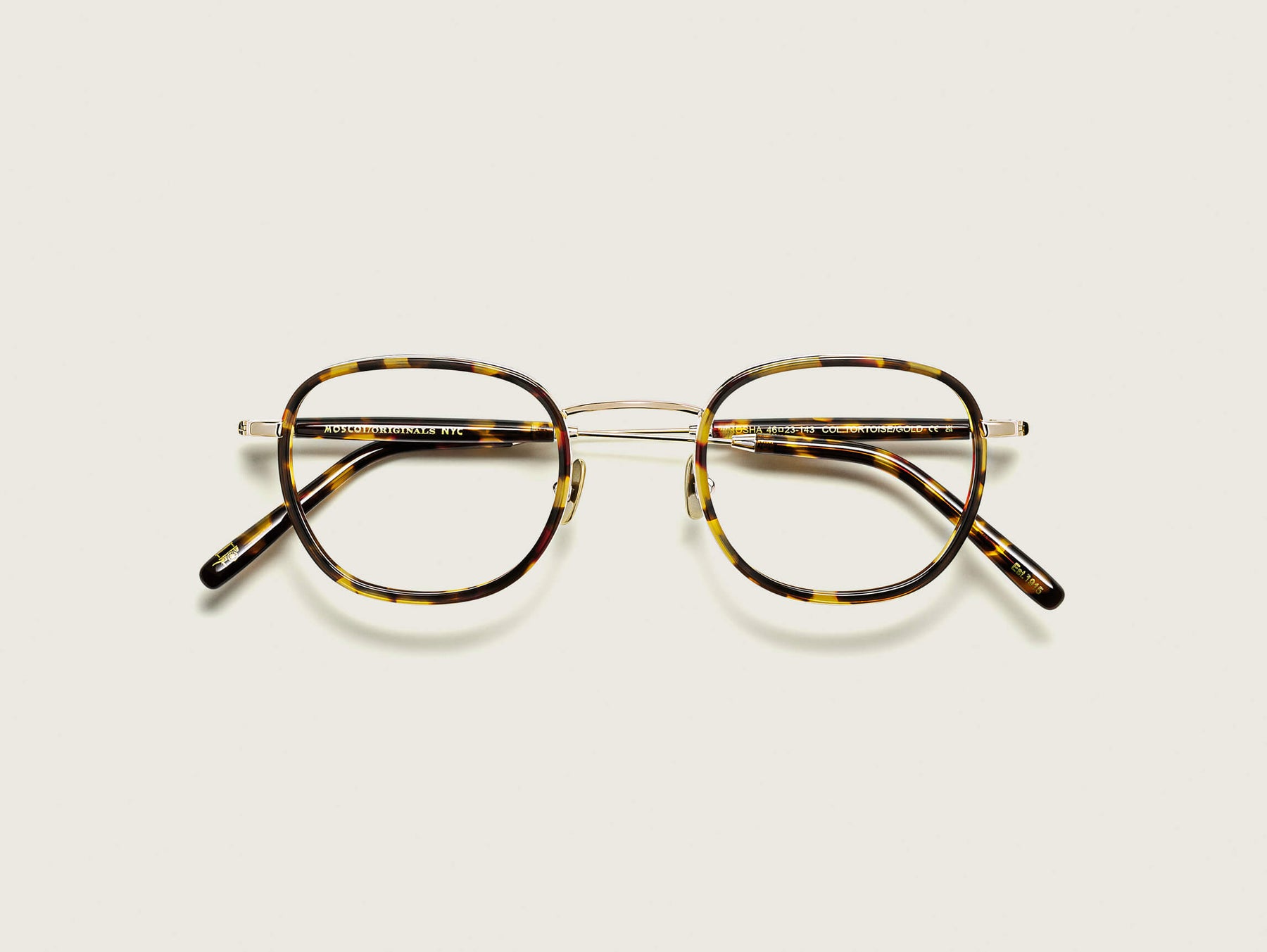 The MOSHA in Tortoise/Gold The MOSHA in Tortoise/Gold