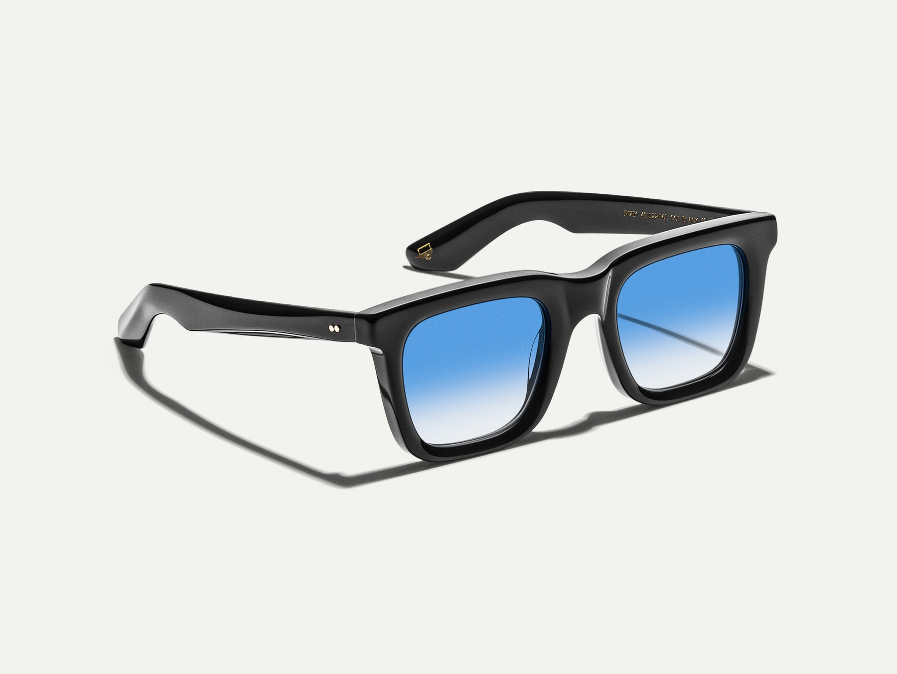 The RIZIK Black with Broadway Blue Fade Tinted Lenses The RIZIK Black with Broadway Blue Fade Tinted Lenses