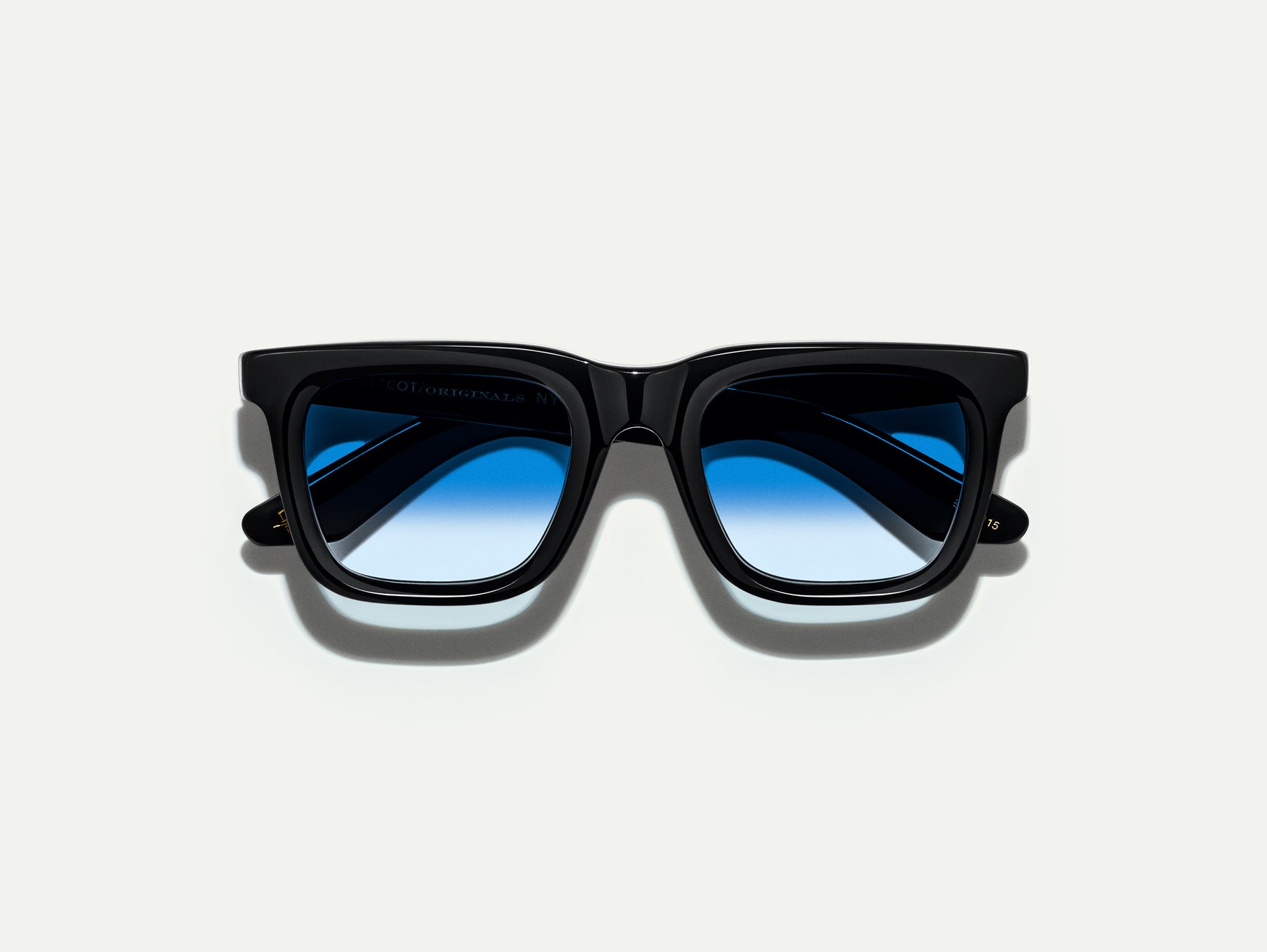 The RIZIK Black with Broadway Blue Fade Tinted Lenses The RIZIK Black with Broadway Blue Fade Tinted Lenses