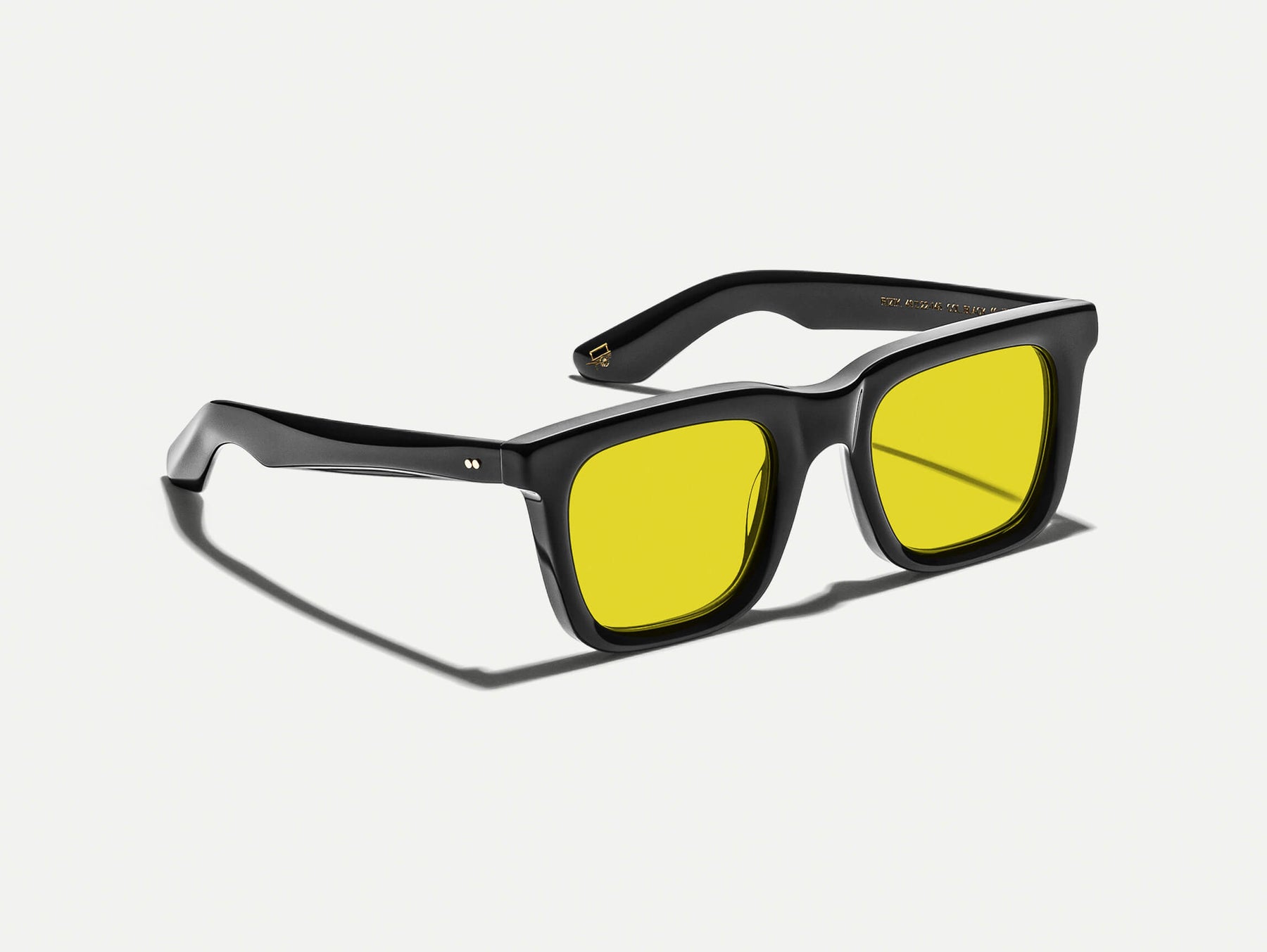 The RIZIK Black with Mellow Yellow Tinted Lenses The RIZIK Black with Mellow Yellow Tinted Lenses