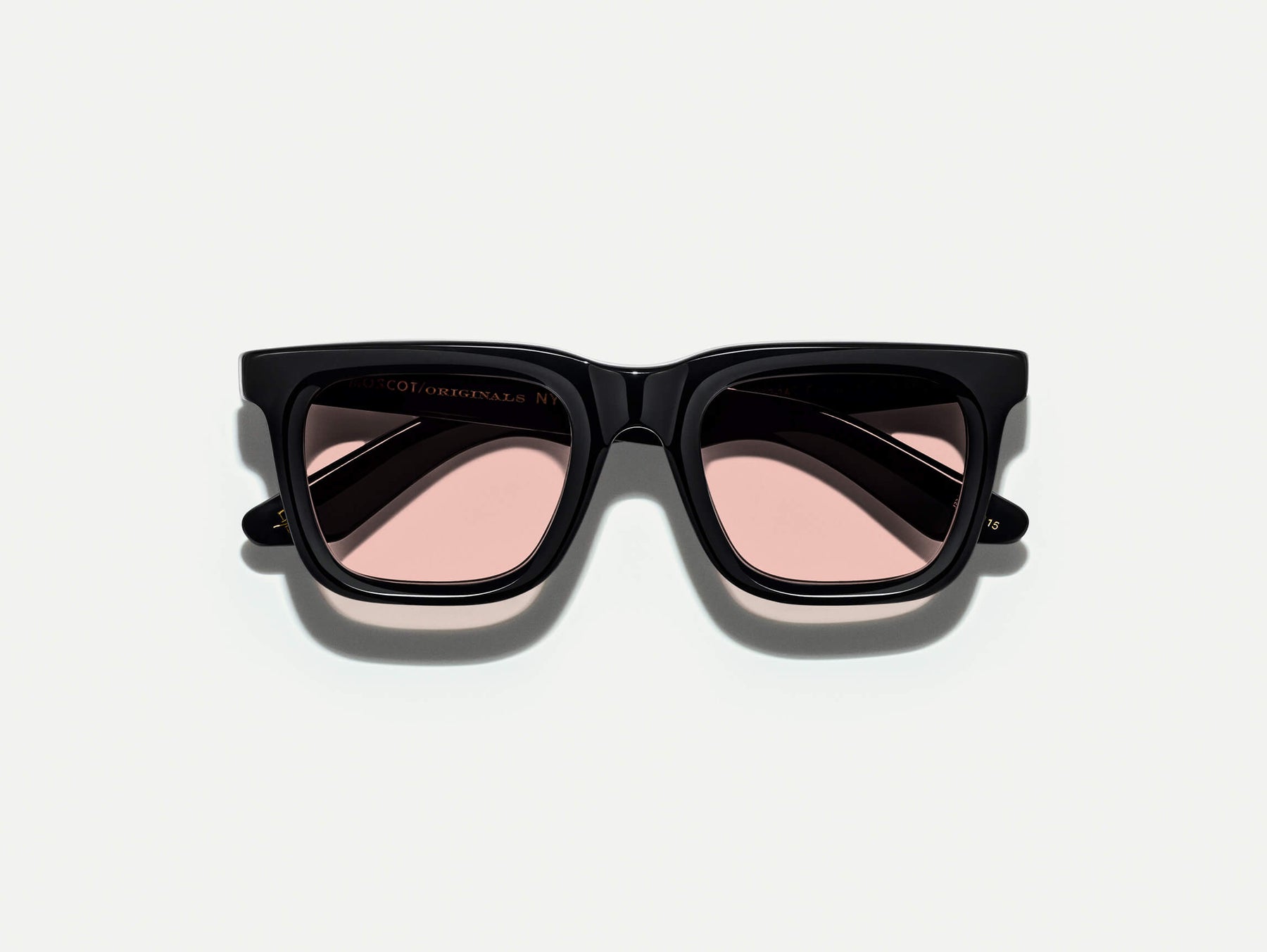 The RIZIK Black with New York Rose Tinted Lenses The RIZIK Black with New York Rose Tinted Lenses