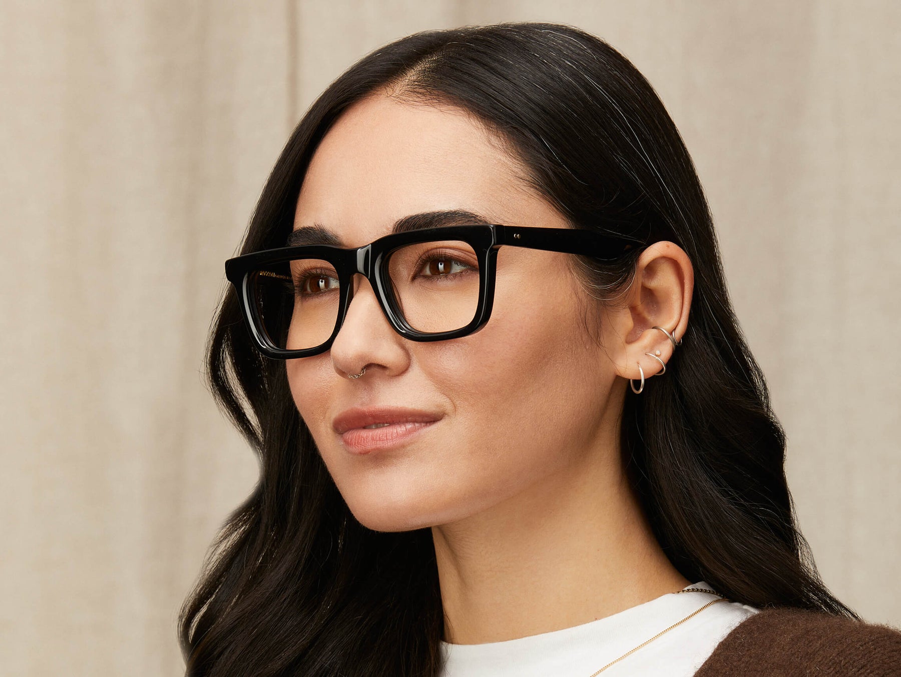 Model is wearing The RIZIK in size 49 in Black Model is wearing The RIZIK in size 49 in Black