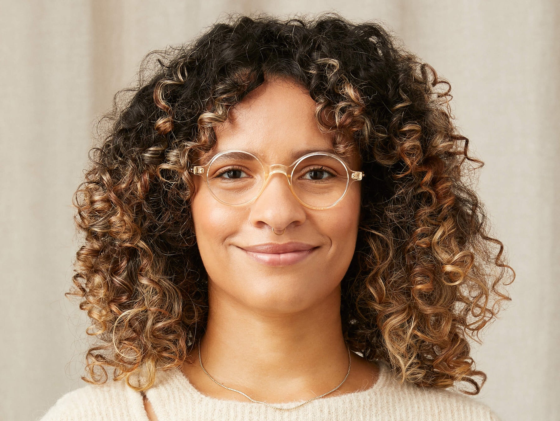 Model is wearing The SCOOCH in size 46 in Flesh/Tortoise Model is wearing The SCOOCH in size 46 in Flesh/Tortoise