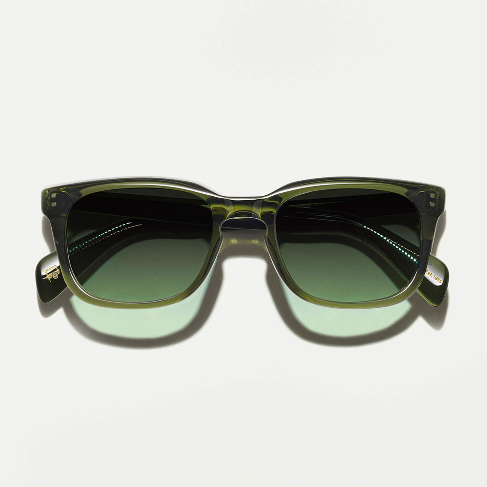 #color_dark green | The SHIDDOCK SUN in Dark Green with Forest Wood Tinted Lenses