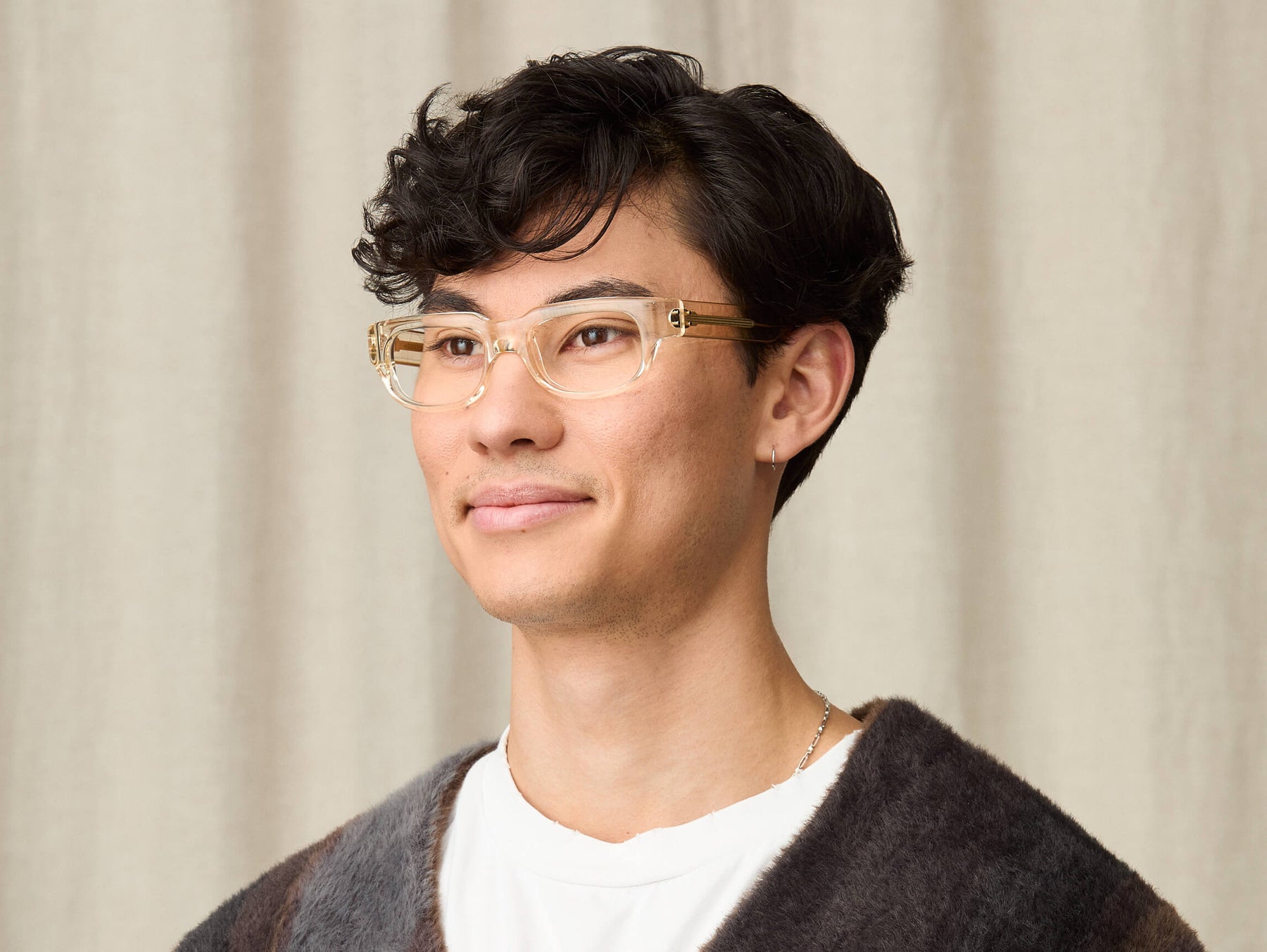 Model in wearing The SHTUP in size 51 in Flesh Model in wearing The SHTUP in size 51 in Flesh