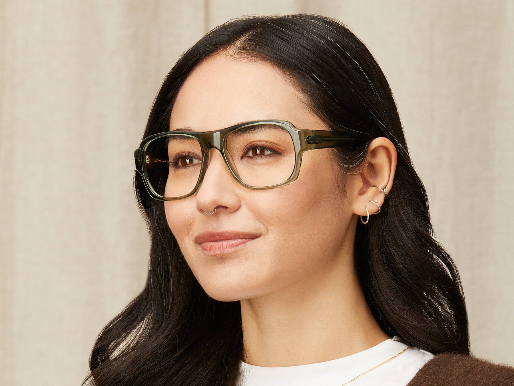 Model is wearing The SHVITZ in size 57 in Pine Model is wearing The SHVITZ in size 57 in Pine