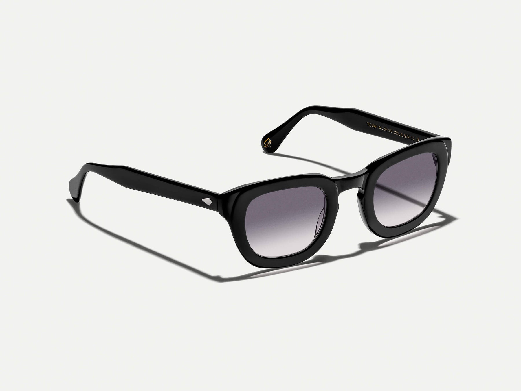 The TELENA in Black with American Grey Fade Tinted Lenses The TELENA in Black with American Grey Fade Tinted Lenses