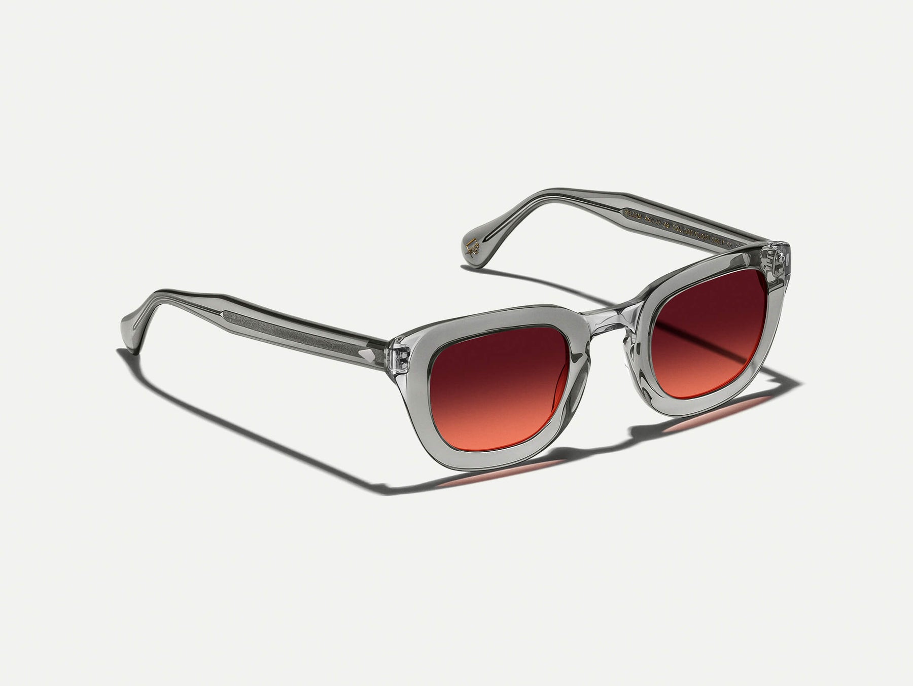 The TELENA in Grey/Light Grey with Cabernet Tinted Lenses The TELENA in Grey/Light Grey with Cabernet Tinted Lenses