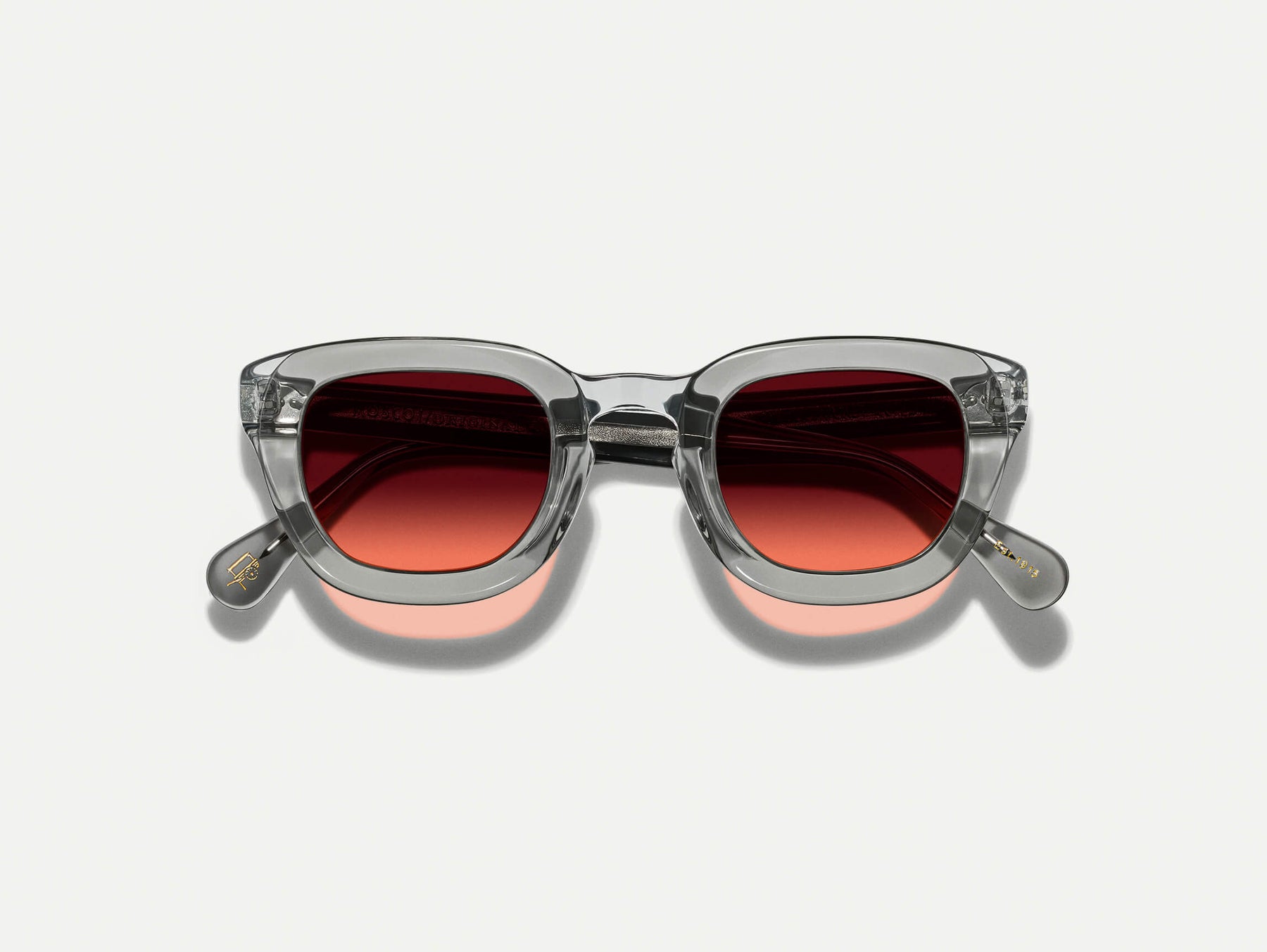 The TELENA in Grey/Light Grey with Cabernet Tinted Lenses The TELENA in Grey/Light Grey with Cabernet Tinted Lenses