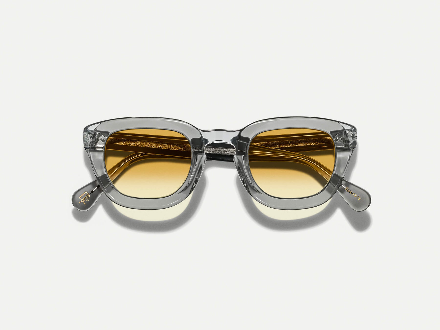 The TELENA in Grey/Light Grey with Chestnut Fade Tinted Lenses The TELENA in Grey/Light Grey with Chestnut Fade Tinted Lenses