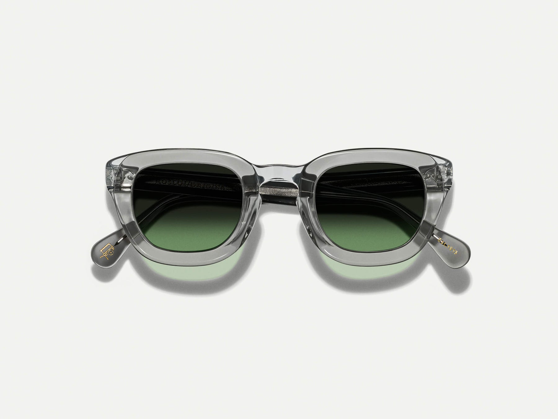 The TELENA in Grey/Light Grey with Forest Wood Tinted Lenses The TELENA in Grey/Light Grey with Forest Wood Tinted Lenses