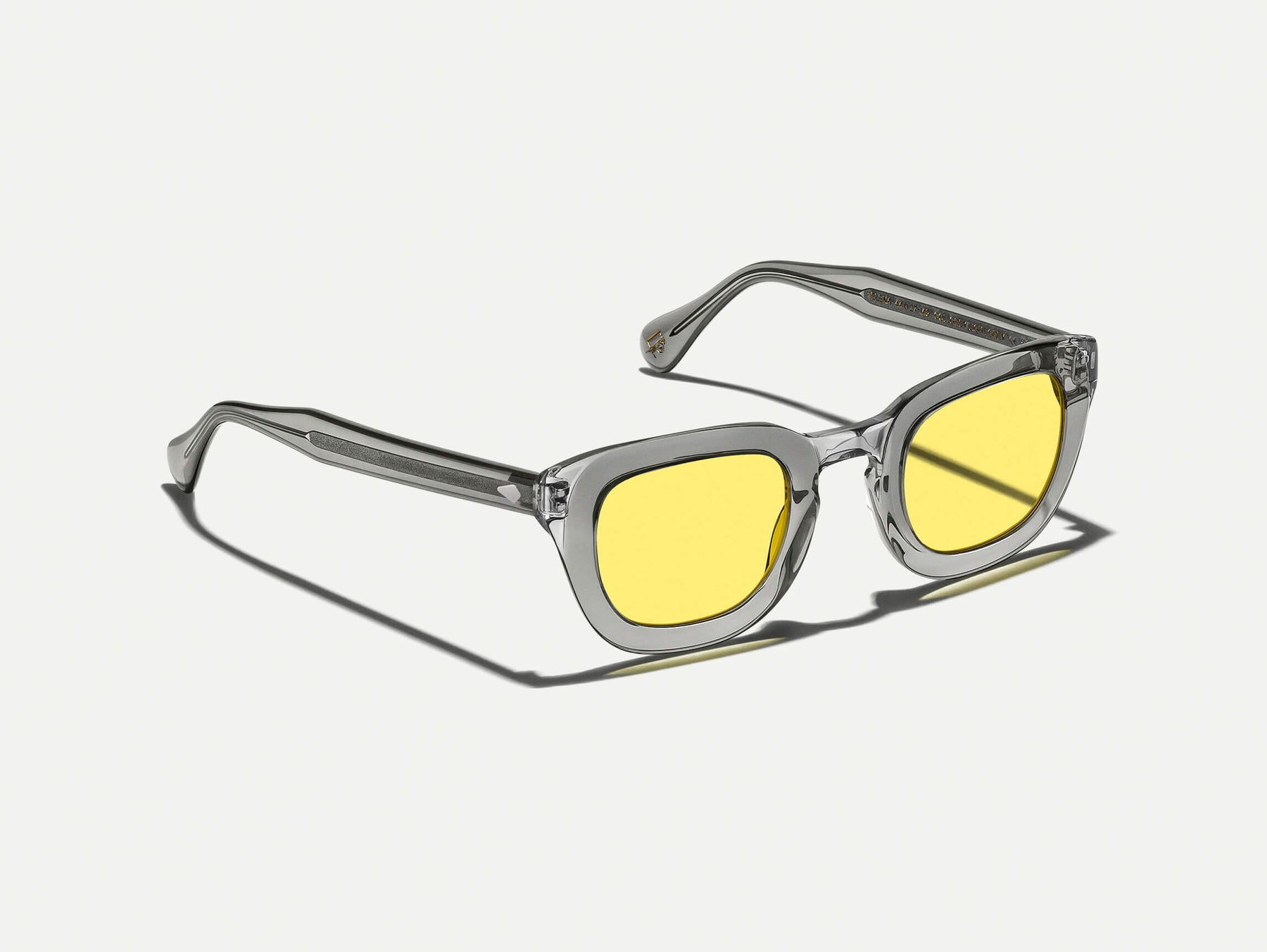The TELENA in Grey/Light Grey with Mellow Yellow Tinted Lenses The TELENA in Grey/Light Grey with Mellow Yellow Tinted Lenses
