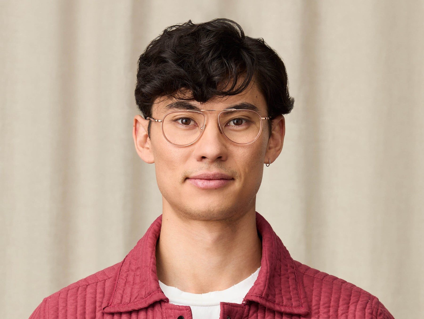 Model is wearing The TRAIF in size 52 in Vintage Rose Model is wearing The TRAIF in size 52 in Vintage Rose