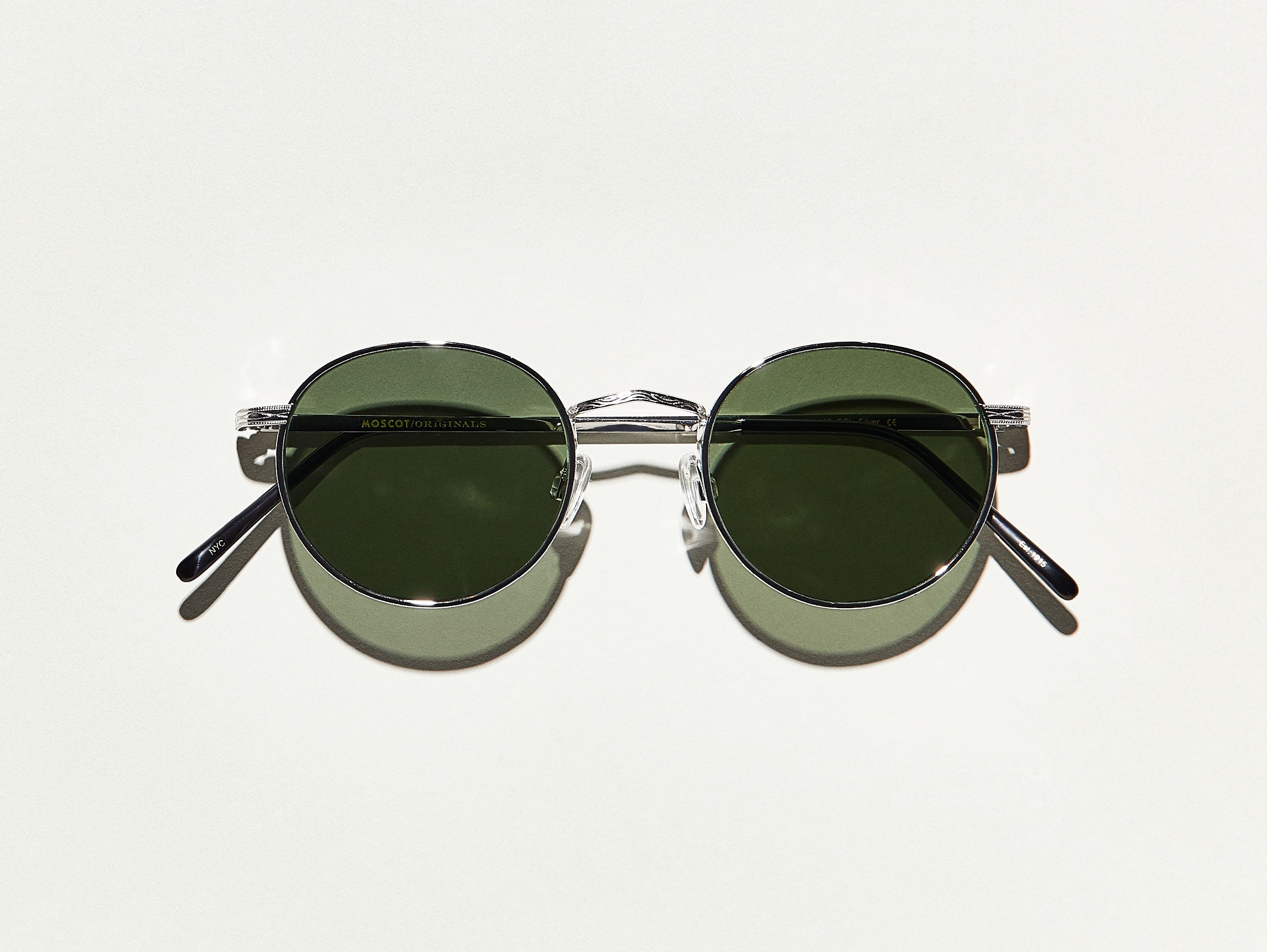 The DOV SUN in Silver with G-15 Glass Lenses