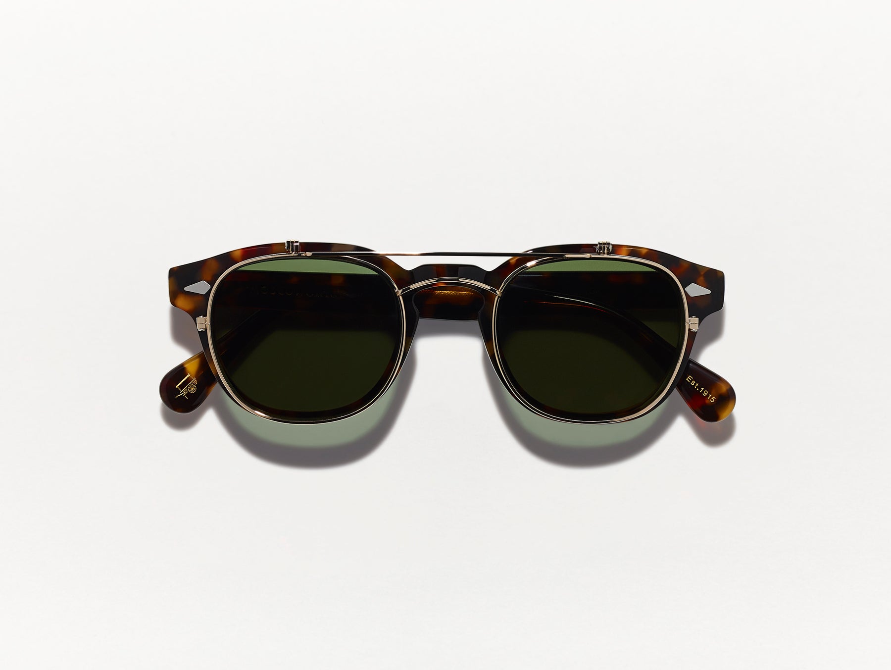 The FLIPTOSH in Tortoise with G-15 Flip Lenses The FLIPTOSH in Tortoise with G-15 Flip Lenses