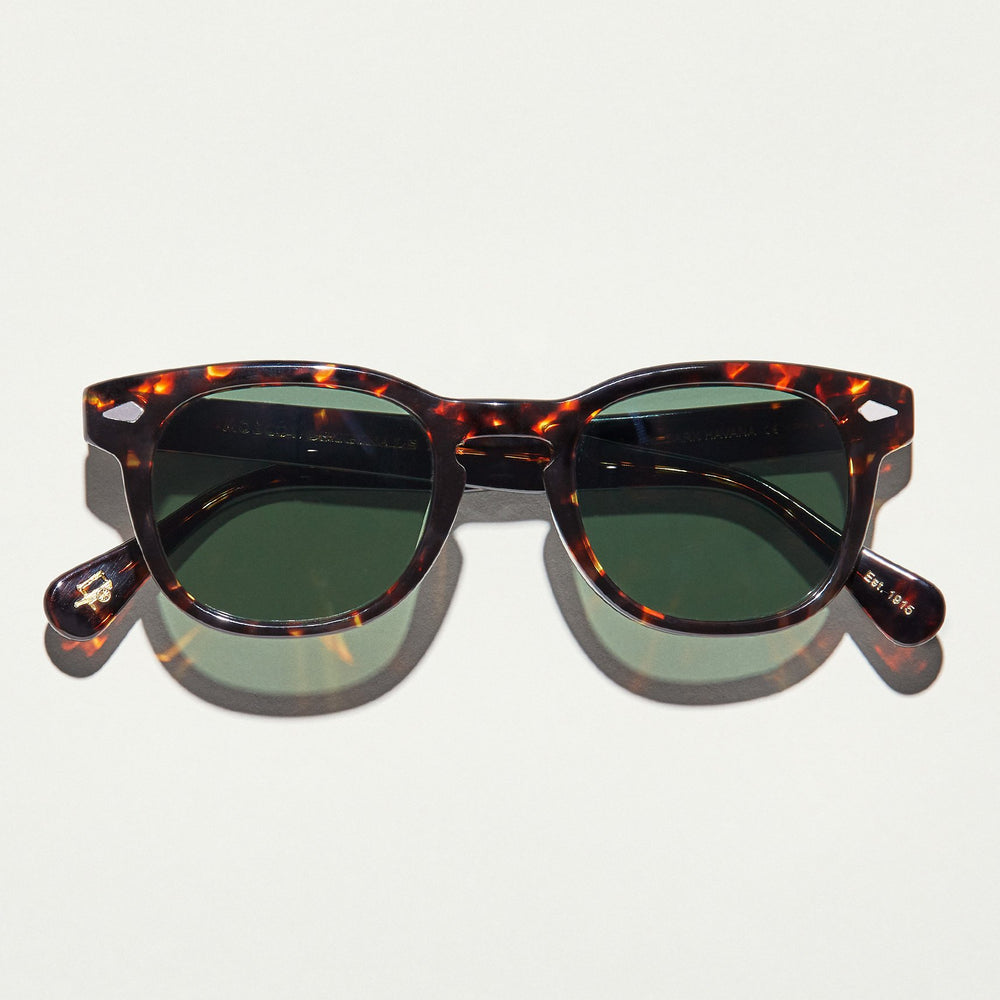 #color_dark havana | The GELT SUN in Dark Havana with G-15 Glass Lenses