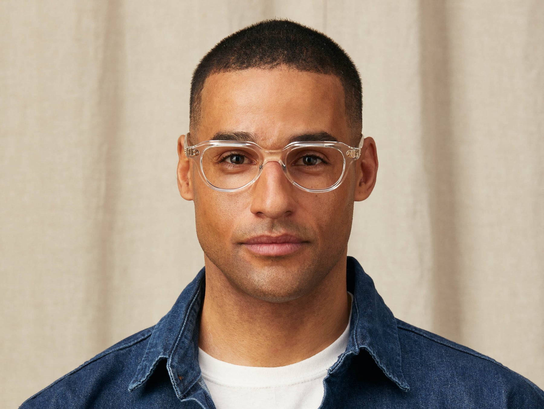 Model is wearing The GOOLAH in size 50 in Crystal Model is wearing The GOOLAH in size 50 in Crystal