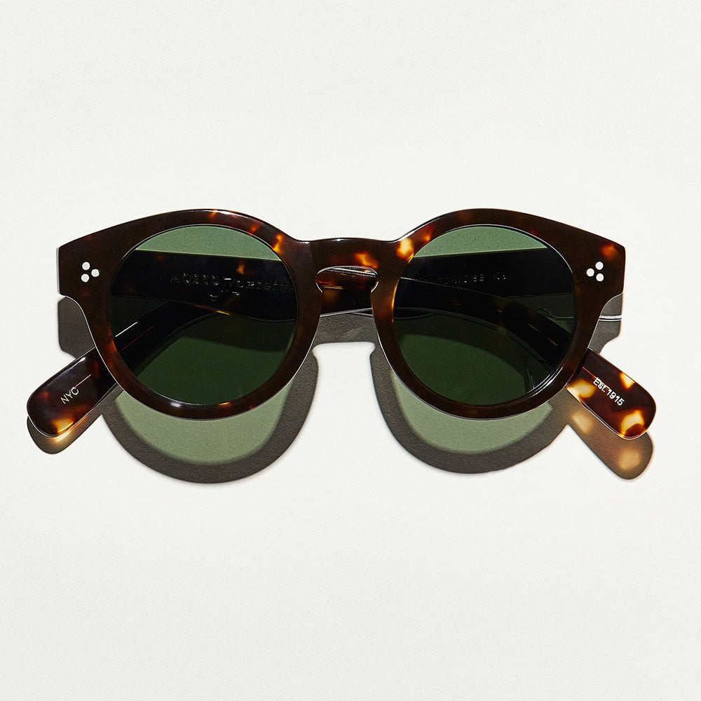#color_tortoise | The GRUNYA SUN in Tortoise with G-15 Glass Lenses