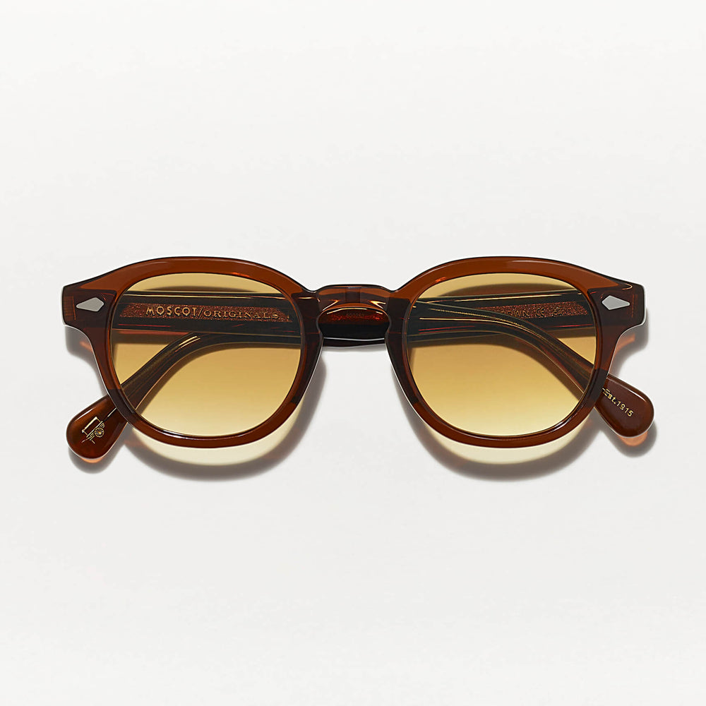 #color_brown | The LEMTOSH in Brown with Chestnut Fade Tinted Lenses