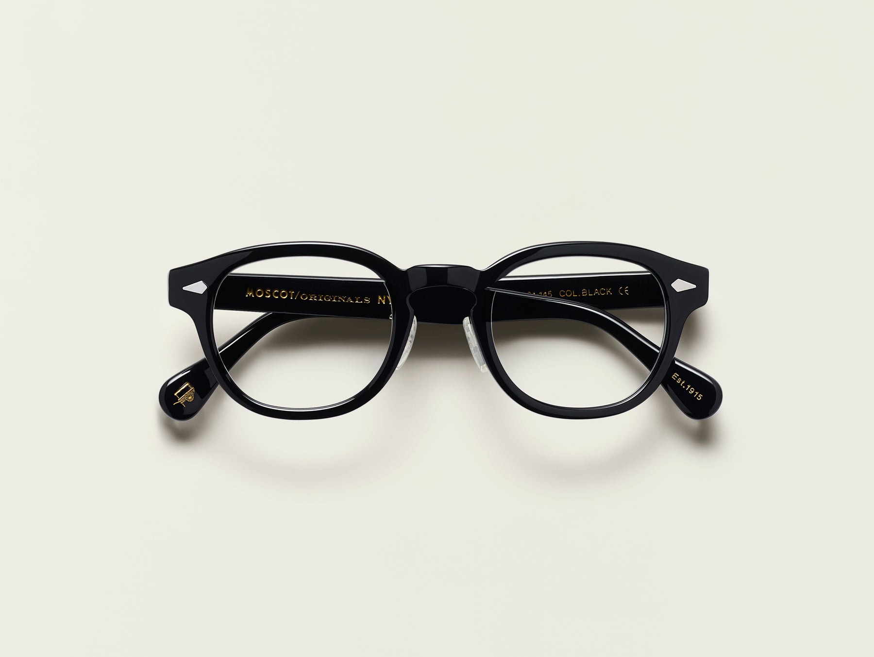 The LEMTOSH with Metal Nose Pads in Black The LEMTOSH with Metal Nose Pads in Black