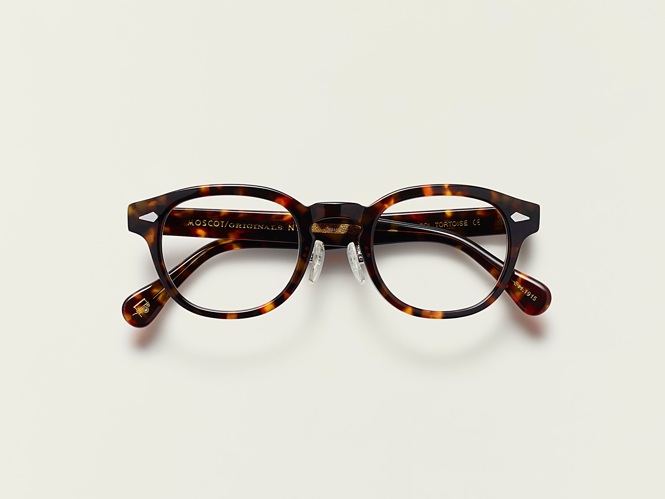 The LEMTOSH with Metal Nose Pads in Tortoise