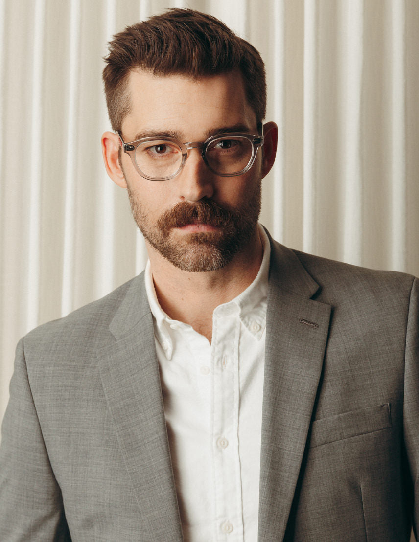 Model is wearing The LEMTOSH in size 49 in Light Grey Model is wearing The LEMTOSH in size 49 in Light Grey