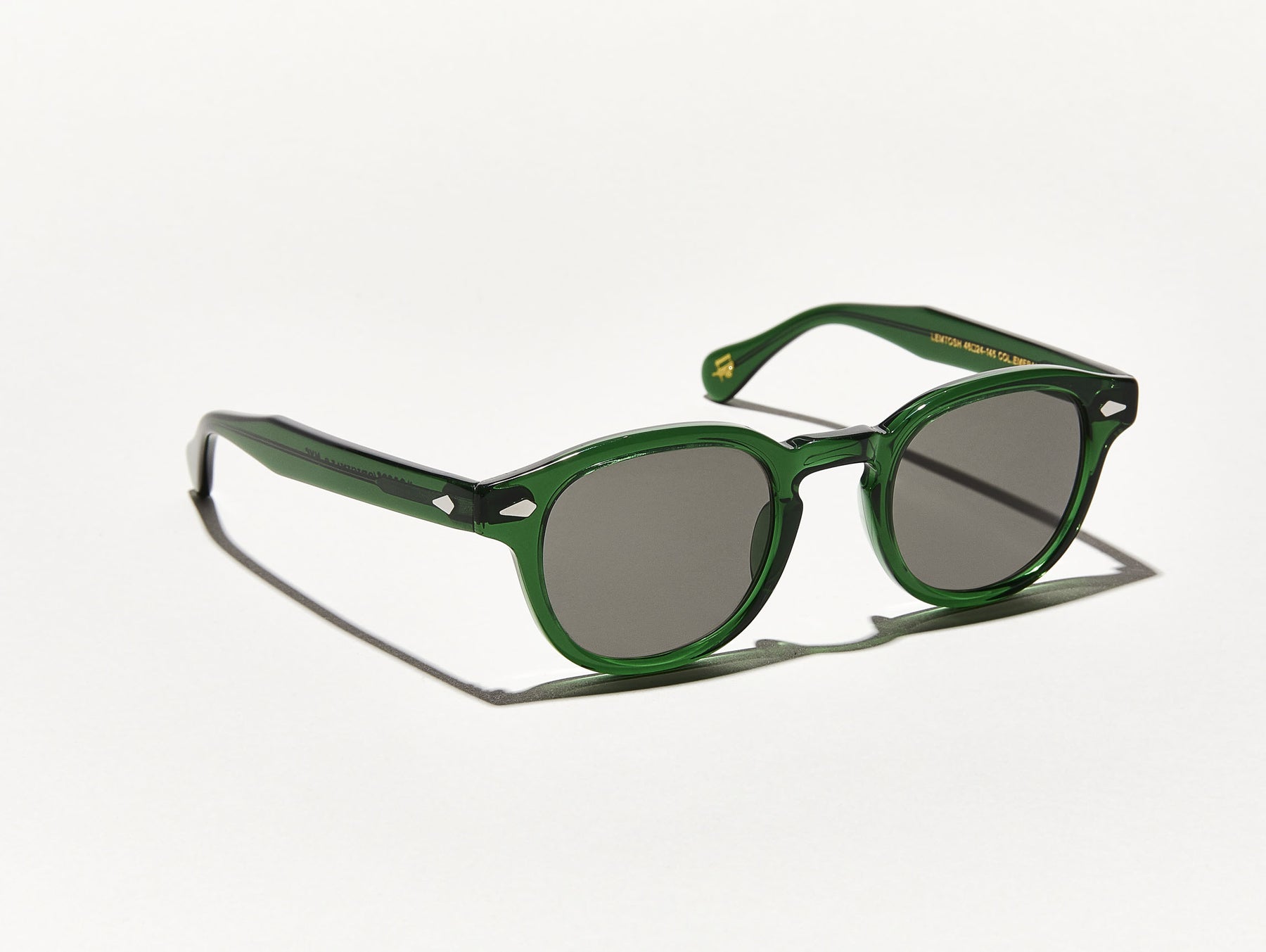 The LEMTOSH SUN in Emerald with Grey Glass Lenses The LEMTOSH SUN in Emerald with Grey Glass Lenses